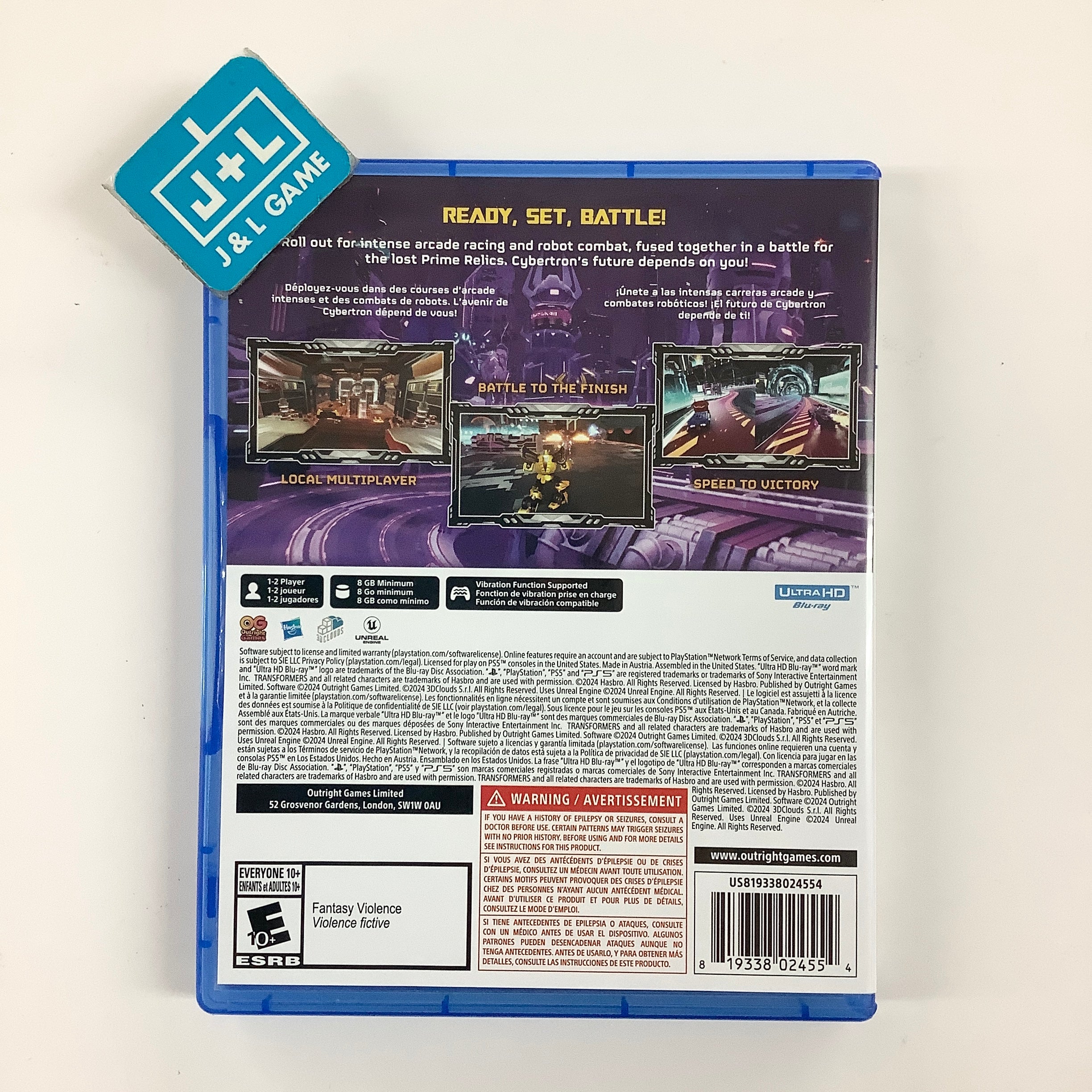 Transformers: Galactic Trials - (PS5) PlayStation 5 [Pre-Owned] Video Games Outright Games