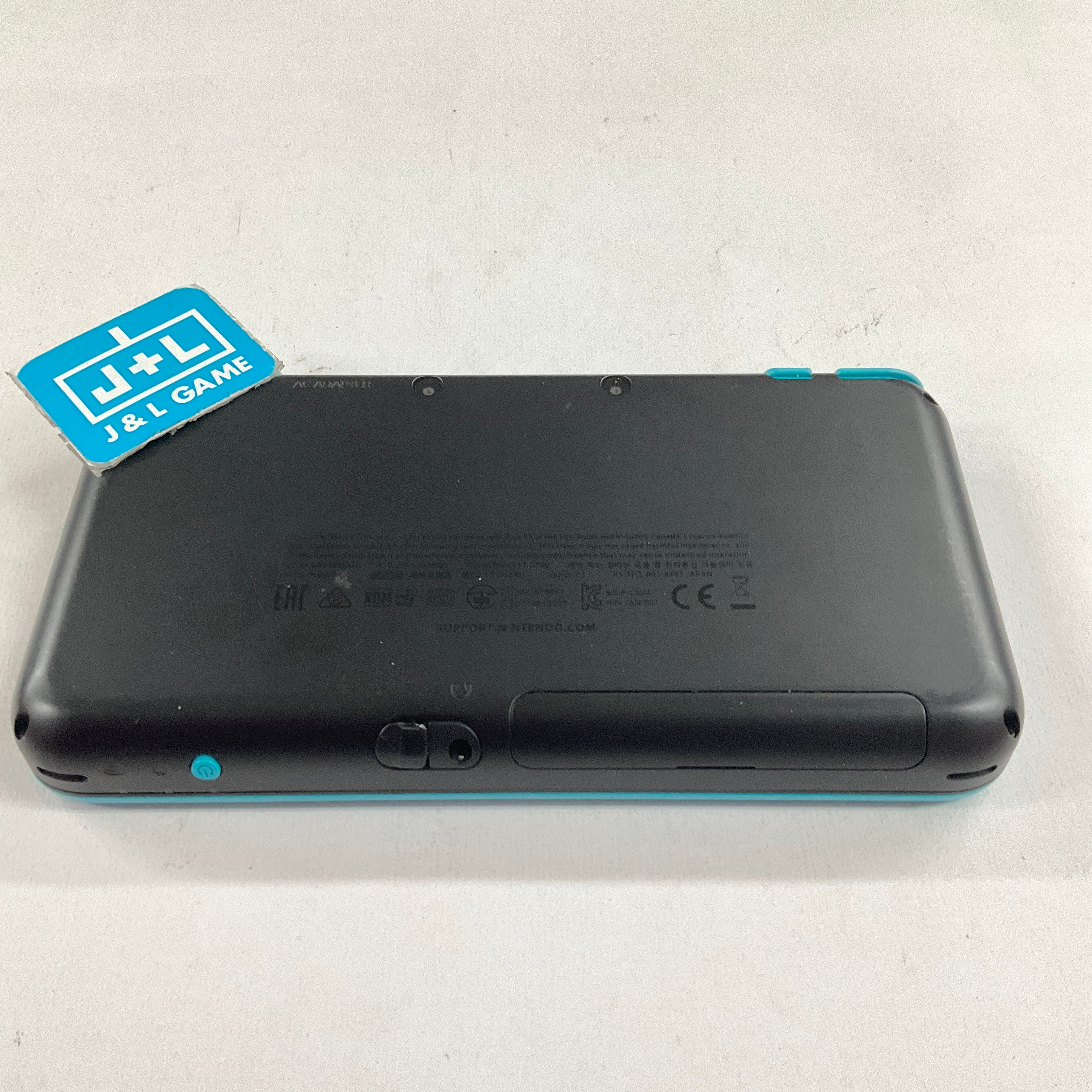 New Nintendo 2DS XL Console (Black + Turquoise) - Nintendo 3DS [Pre-Owned] Consoles Nintendo