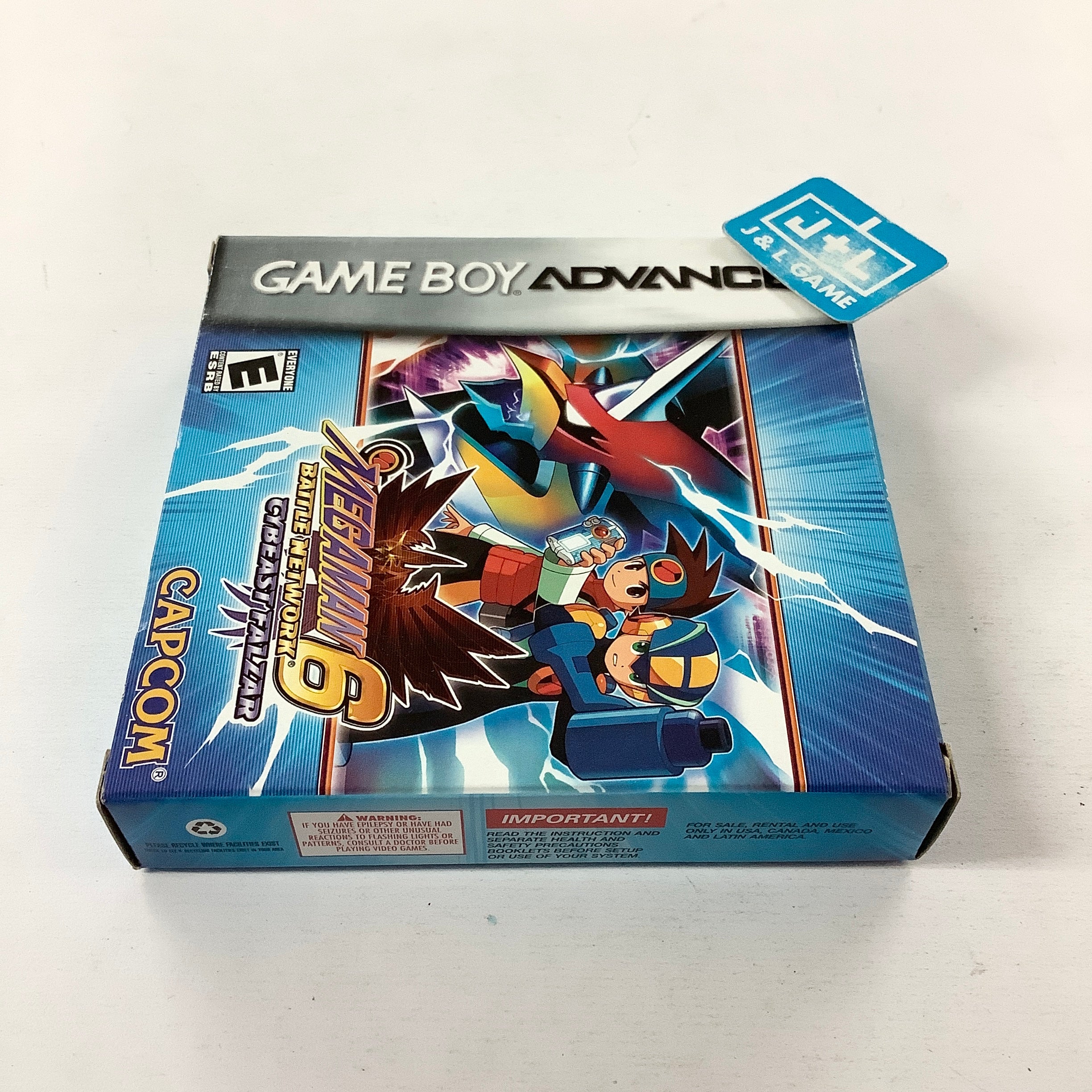 Mega Man Battle Network 6: Cybeast Falzar - (GBA) Game Boy Advance [Pre-Owned] Video Games Capcom   