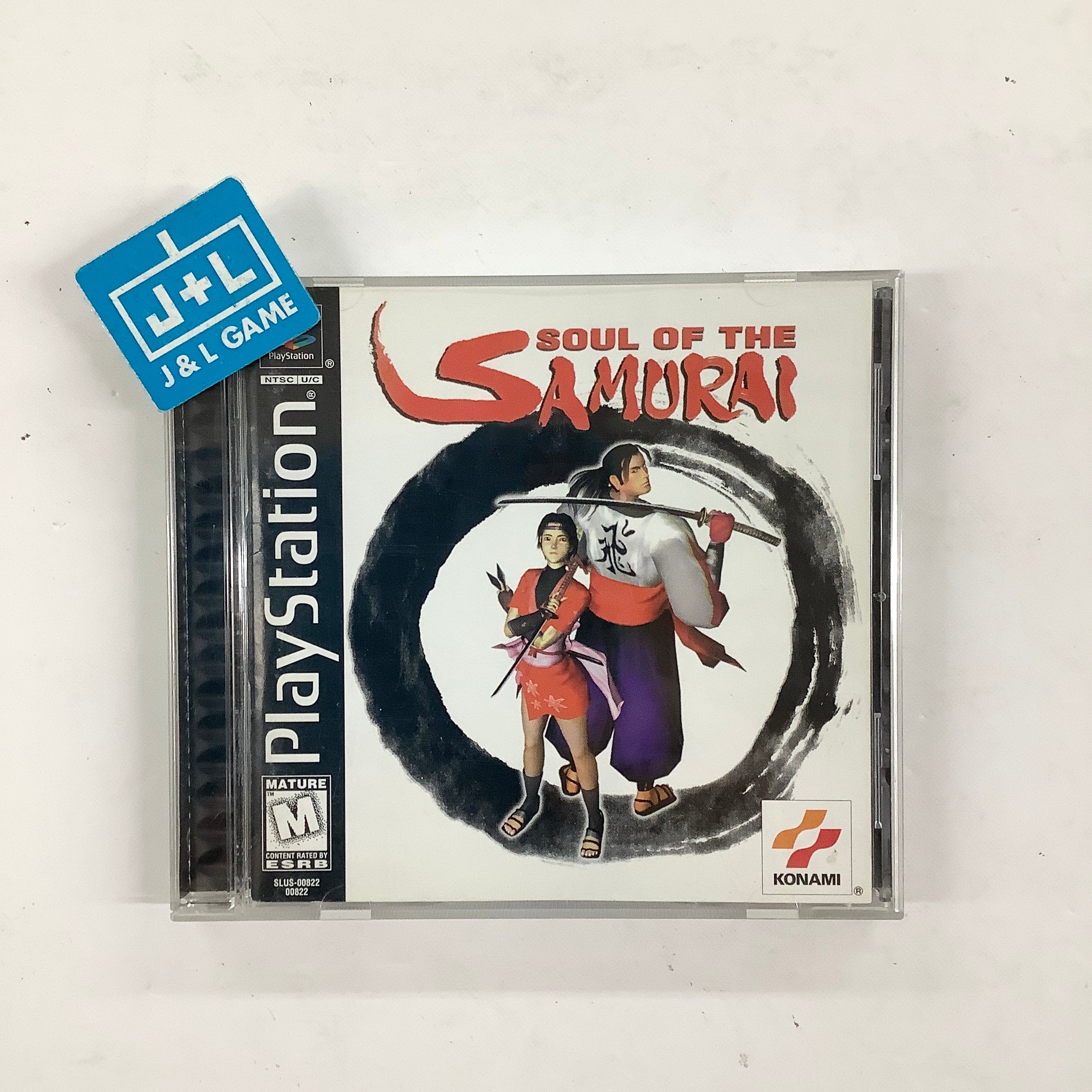 Soul of the Samurai - (PS1) PlayStation 1 [Pre-Owned] Video Games Konami