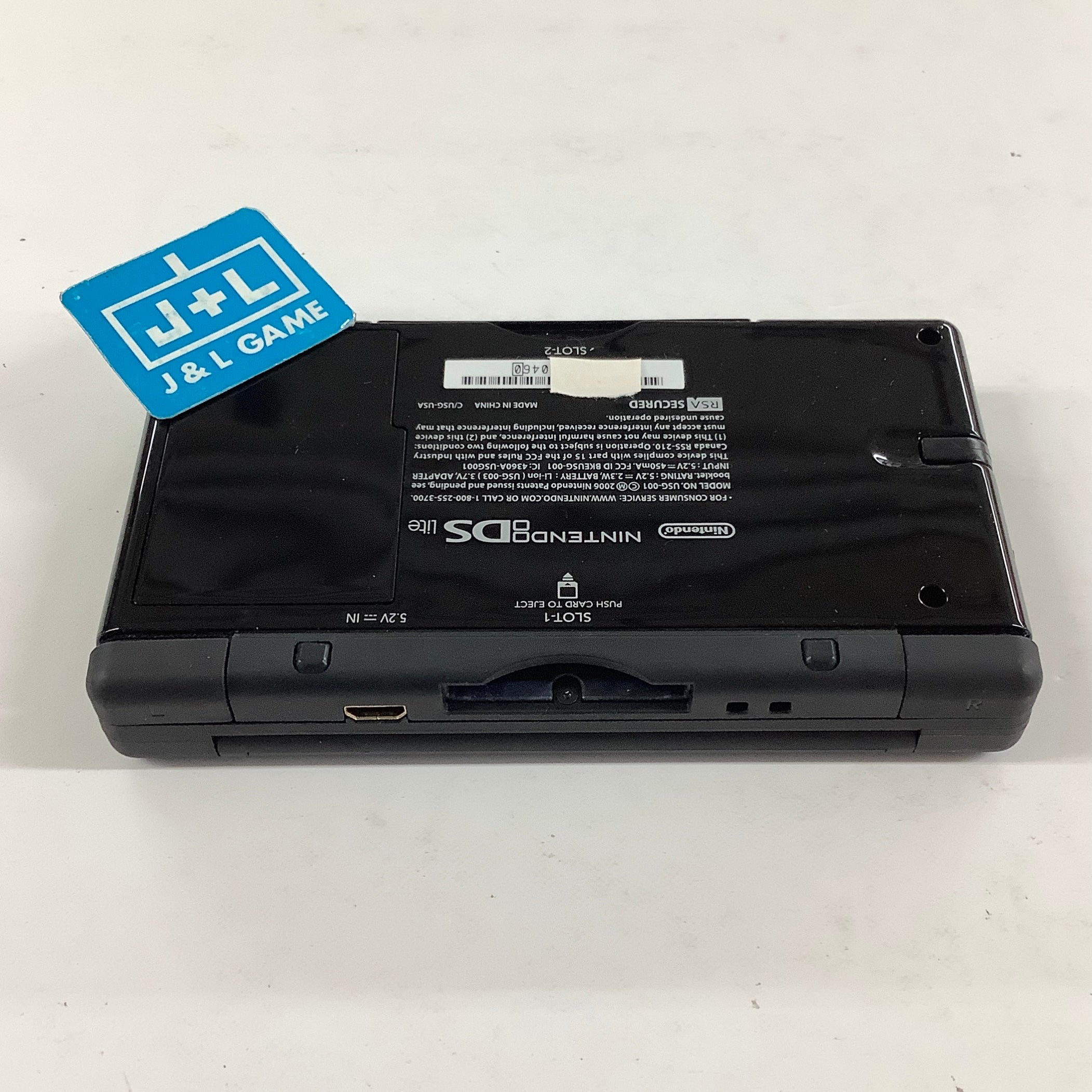 Nintendo DS Lite Console (Onyx) - (NDS) Nintendo DS [Pre-Owned] Consoles Nintendo