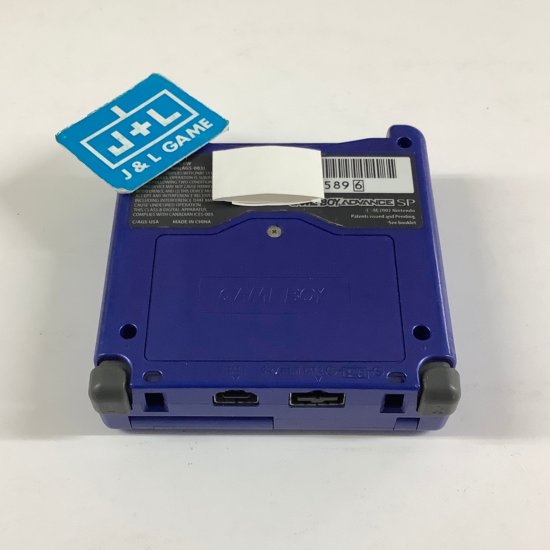 Nintendo Game Boy Advance SP Console AGS-001 (Cobalt Blue) - (GBA) Game Boy Advance SP [Pre-Owned]