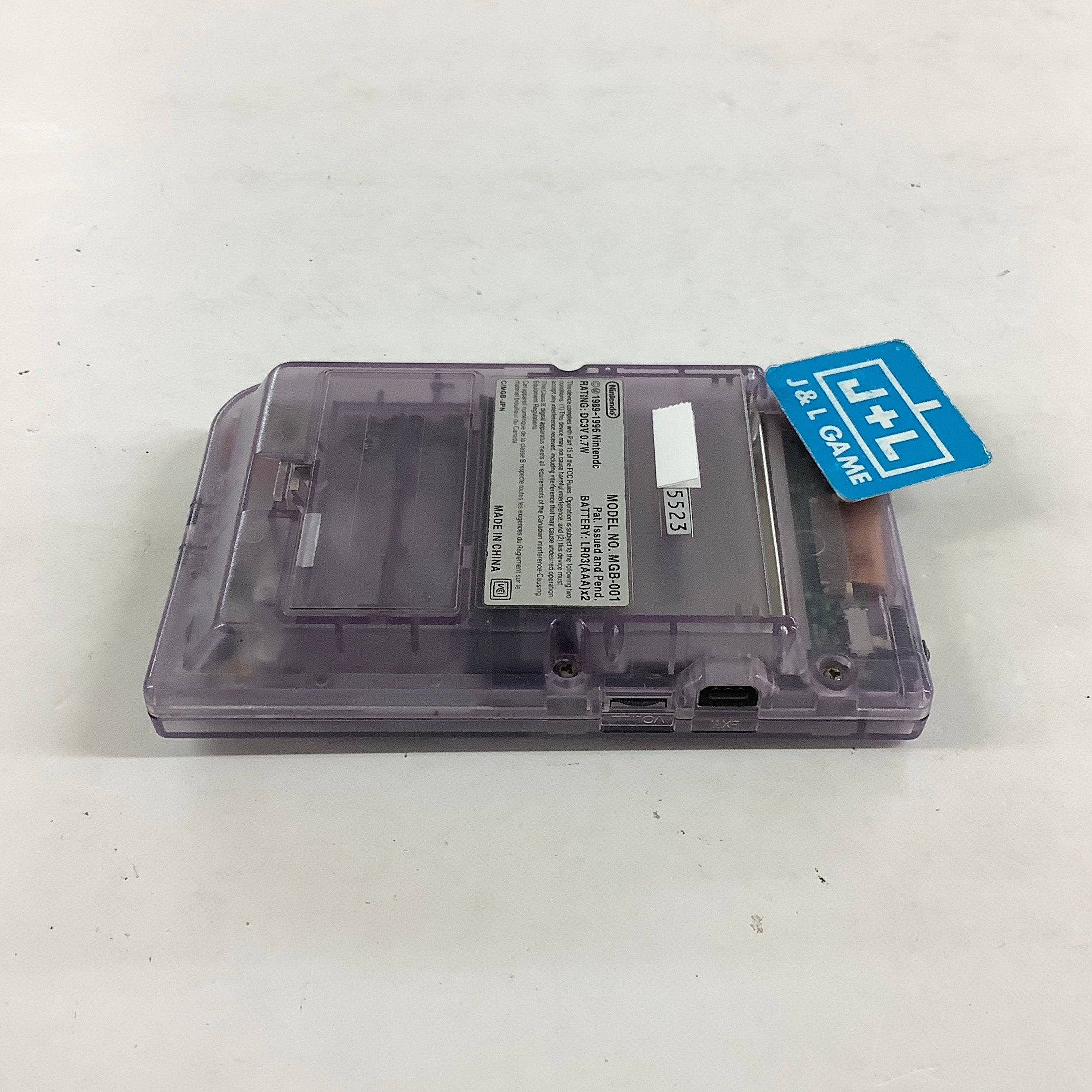 Nintendo Game Boy Pocket (Clear Purple with Backlight) - (GBP) Game Boy Pocket [Pre-Owned] Consoles Nintendo