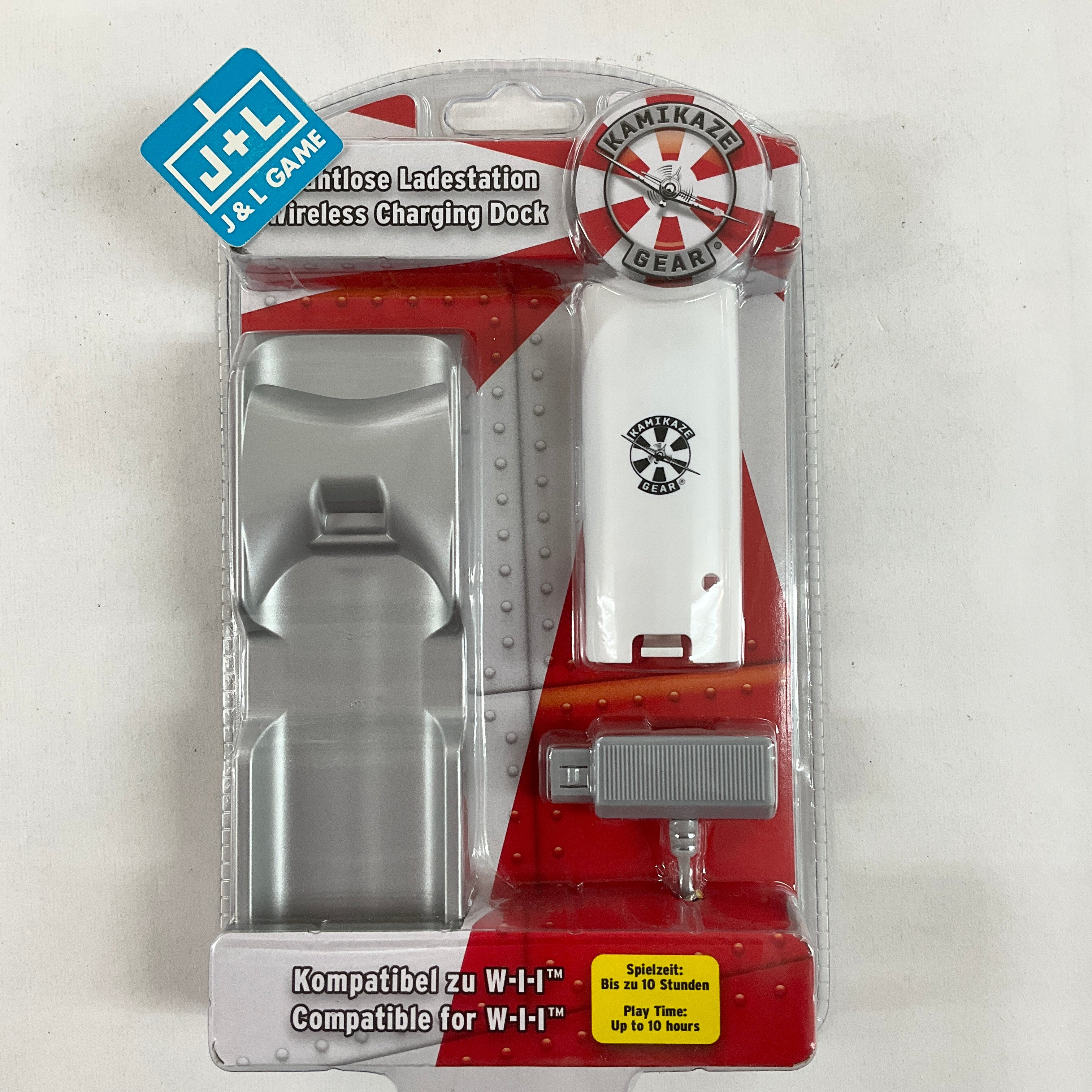 Kamikaze Gear Wireless Charging Dock (White) - Nintendo Wii (European Import) Video Games Kamikaze Gear