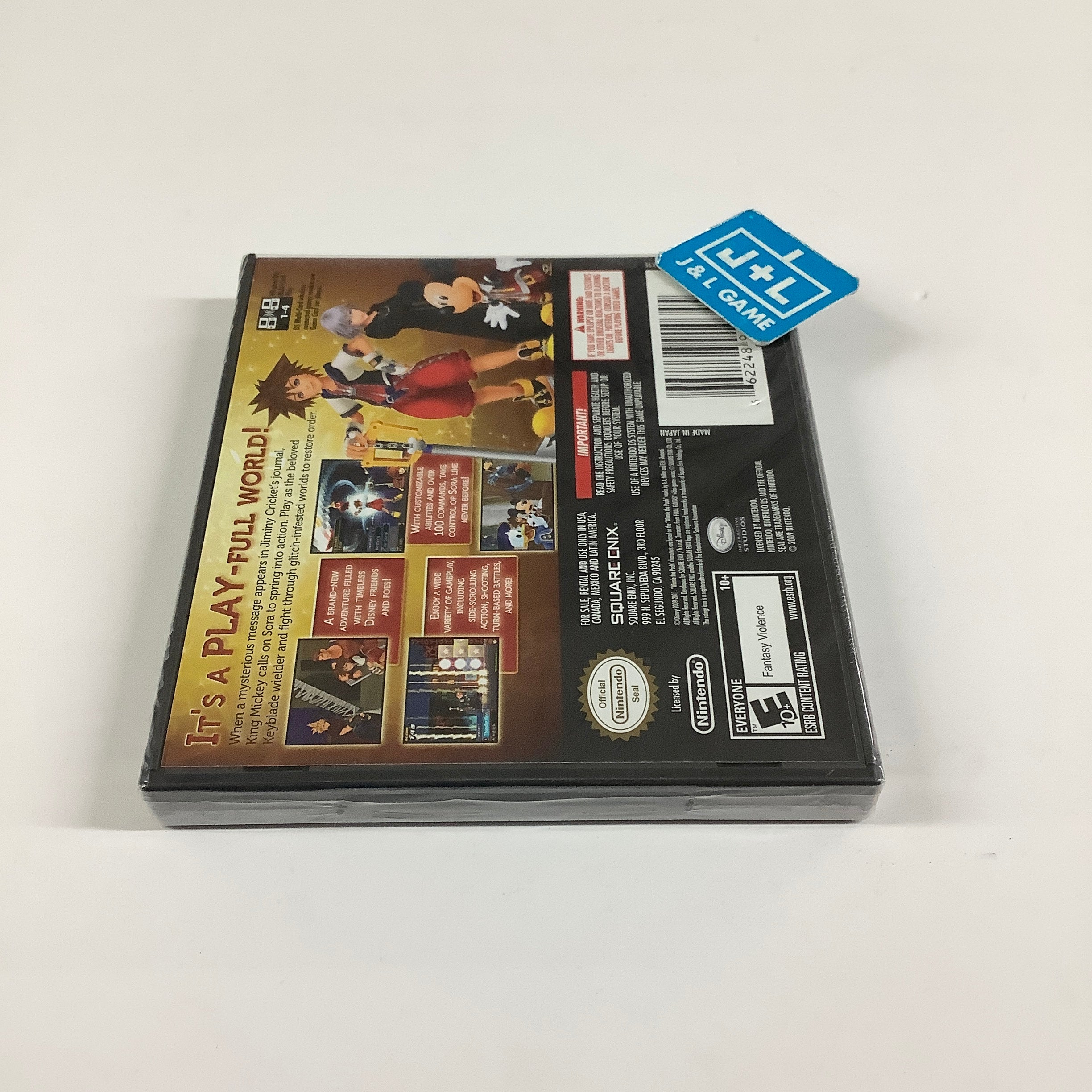 Kingdom Hearts Re:coded - (NDS) Nintendo DS Video Games Square Enix