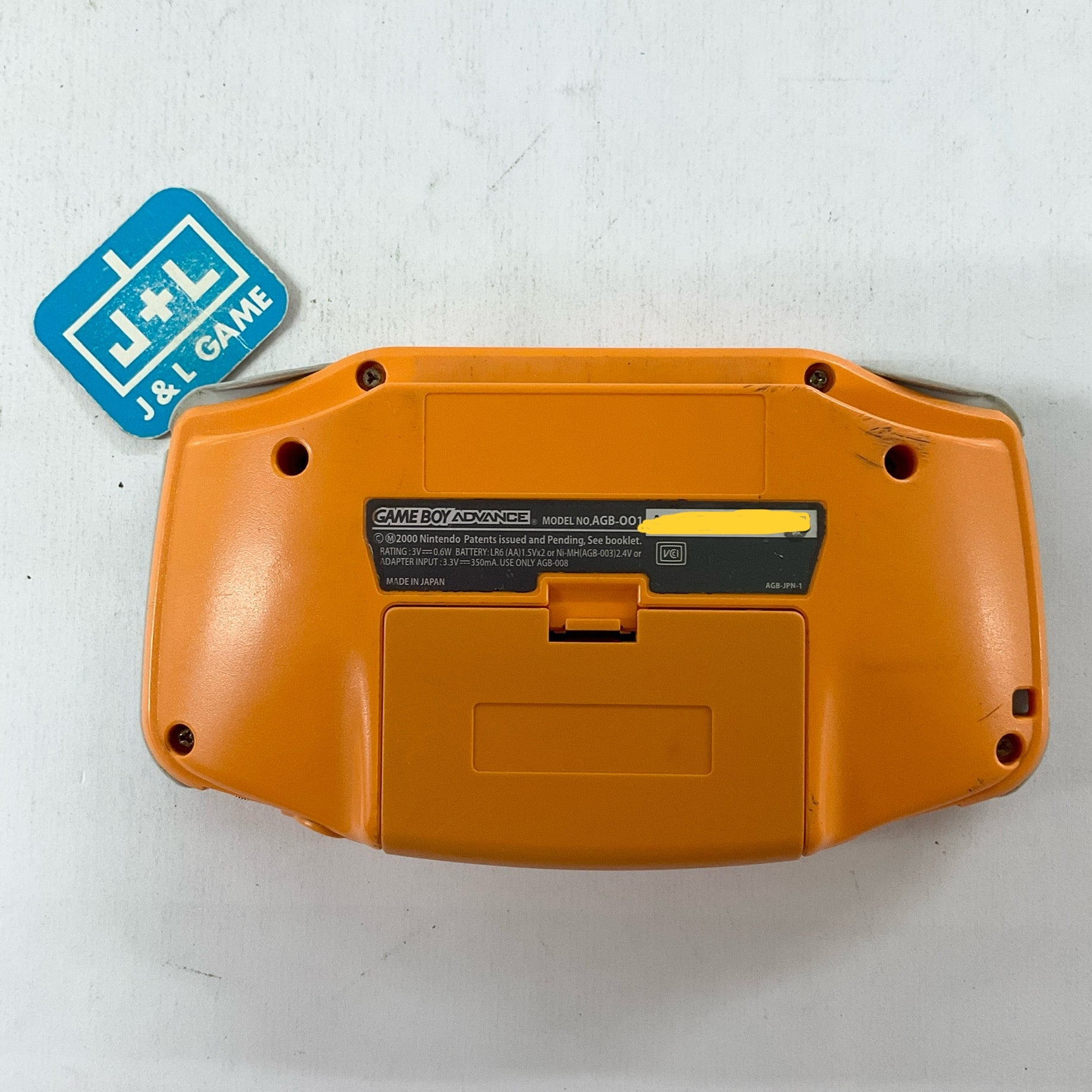 Nintendo Game Boy Advance Console Orange GBA Game Boy Advance P nintendo-game-boy-advance-console-orange-gba-game-boy-advance-p