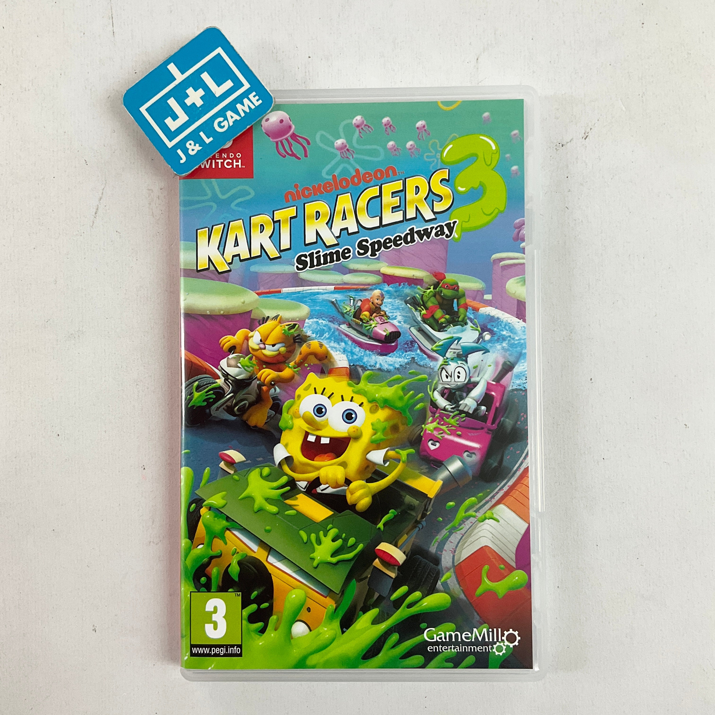 Nickelodeon Kart Racers 3: Slime Speedway - (NSW) Nintendo Switch [Pre-Owned] (European Import) Video Games GameMill Entertainment