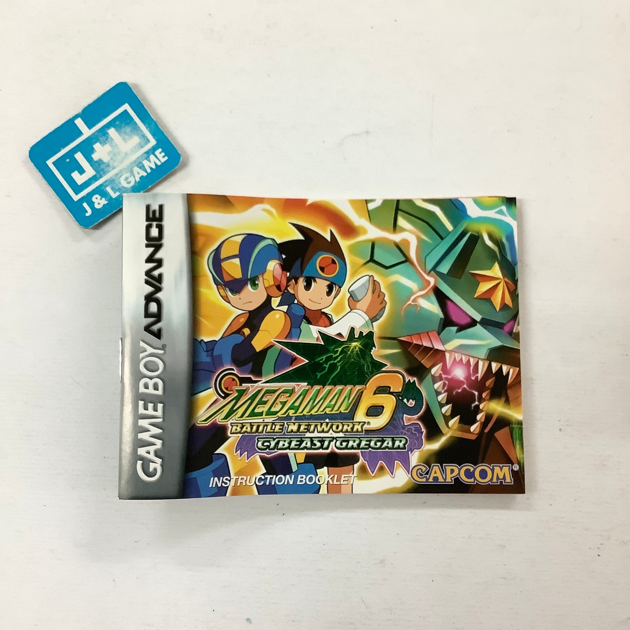 Mega Man Battle Network 6: Cybeast Gregar - (GBA) Game Boy Advance [Pre-Owned] Video Games Capcom   