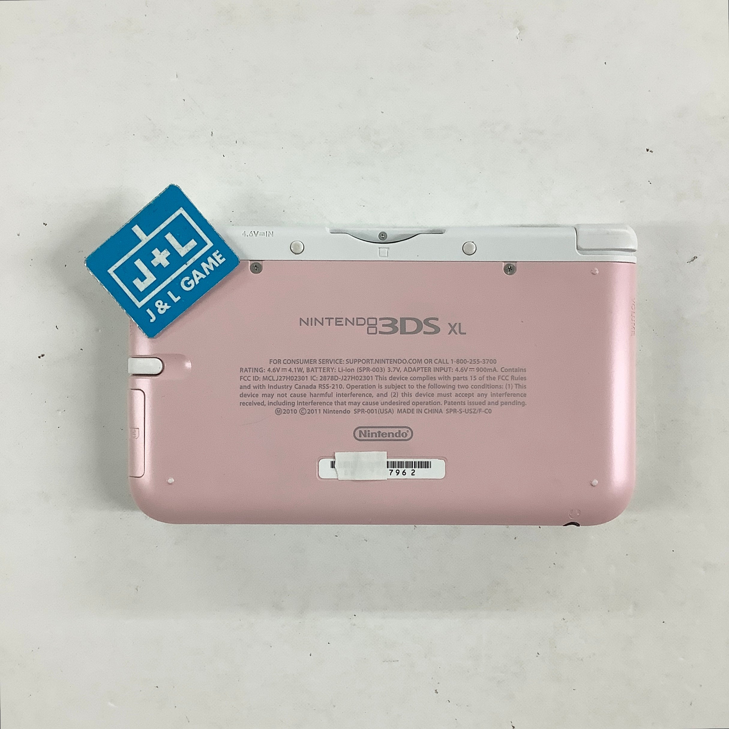 Nintendo 3DS XL Console (Pink/White) - Nintendo 3DS [Pre-Owned] Consoles Nintendo