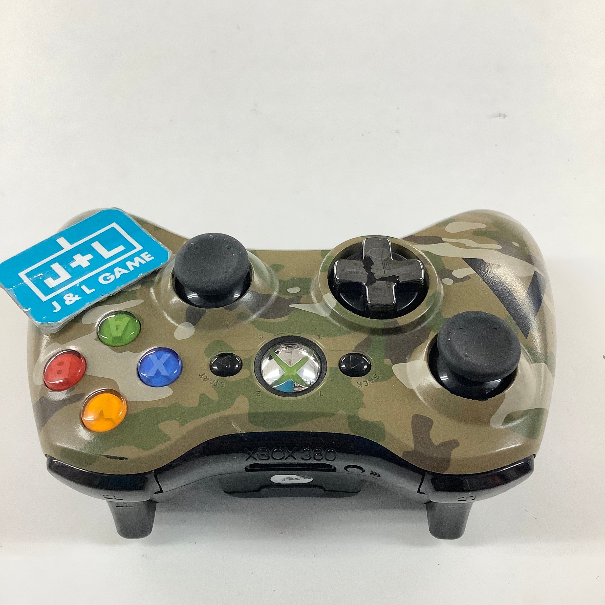 Microsoft Xbox 360 Wireless Controller (Camouflage)- Xbox 360 [Pre-Owned] Accessories Microsoft