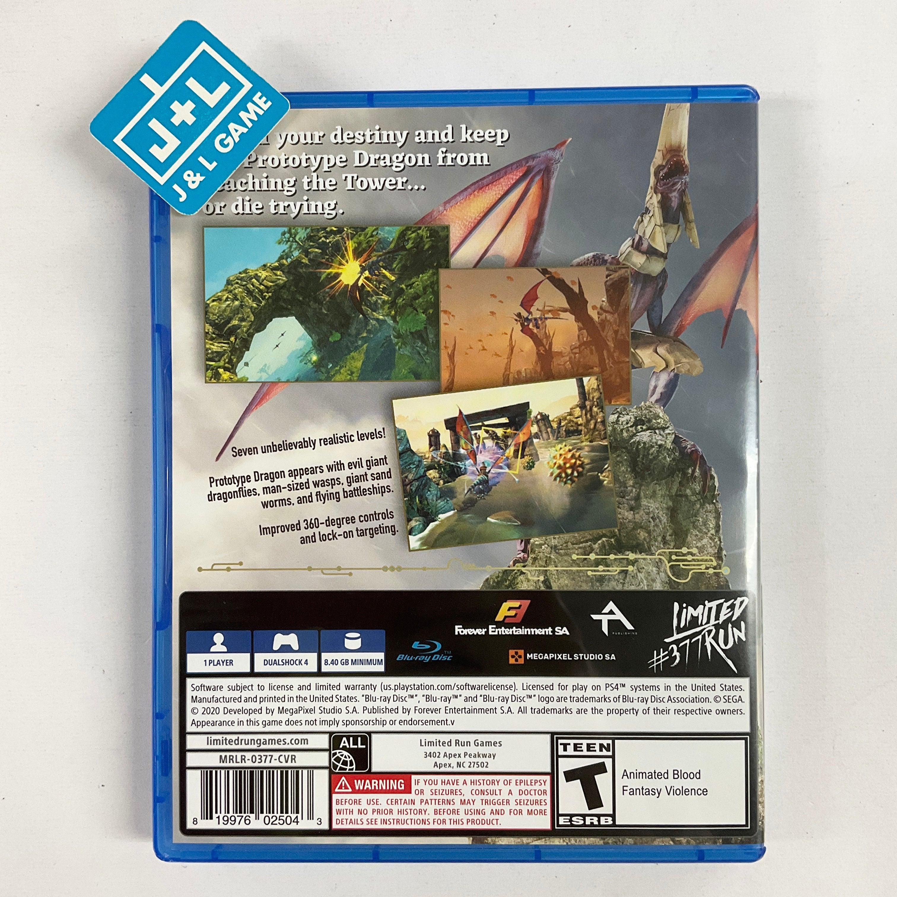 Panzer Dragoon (Limited Run #377) - (PS4) PlayStation 4 [Pre-Owned] Video Games Limited Run   
