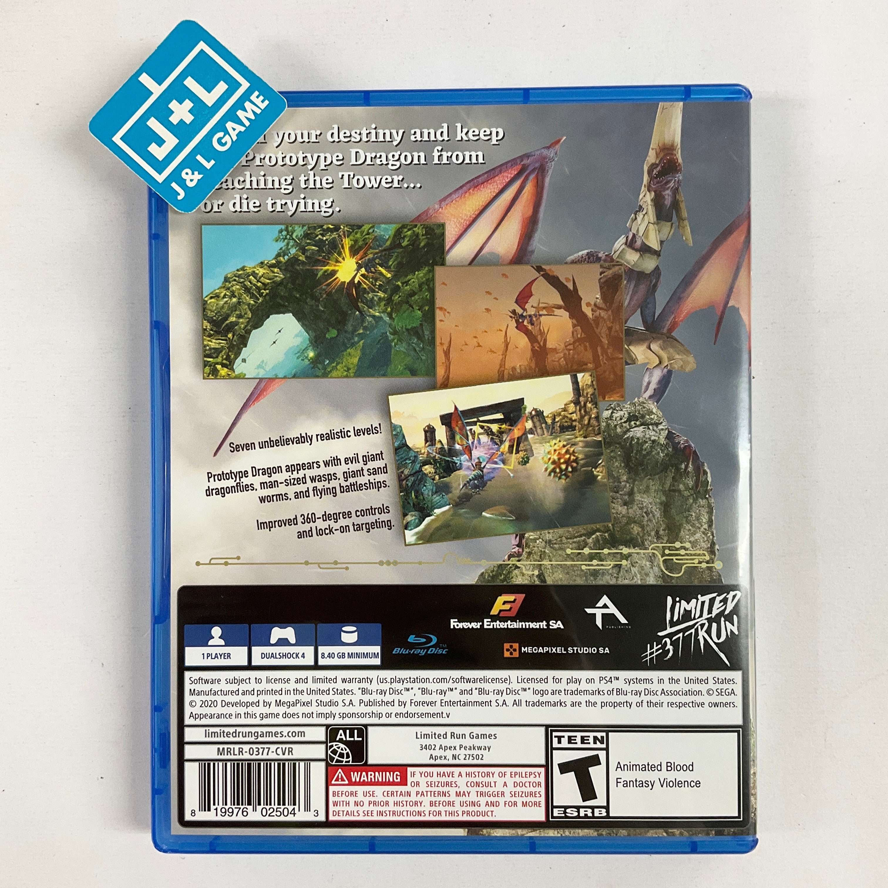Panzer Dragoon (Limited Run #377) - (PS4) PlayStation 4 [Pre-Owned] Video Games Limited Run Games   