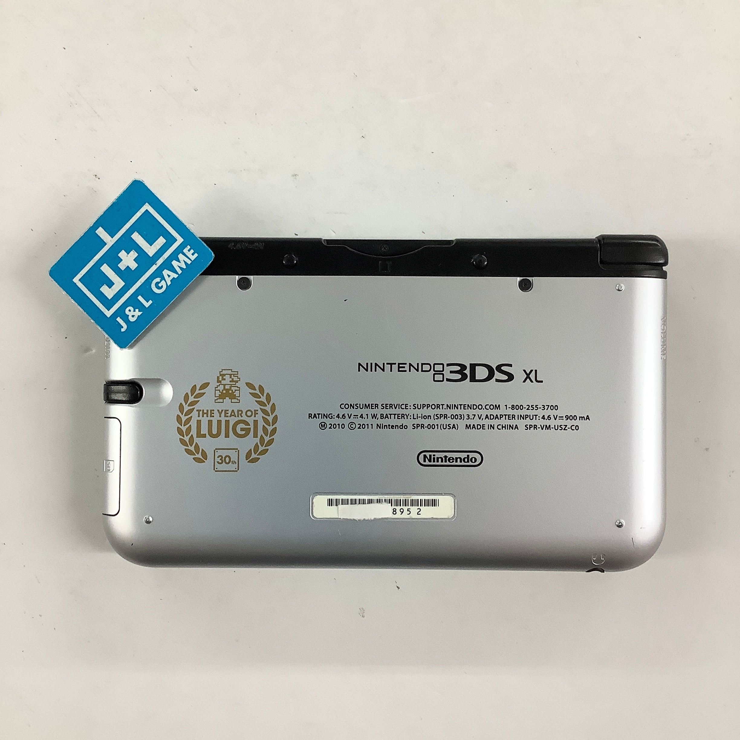 Nintendo 3DS XL Console (Mario & Luigi Silver) - Nintendo 3DS [Pre-Owned] Consoles Nintendo