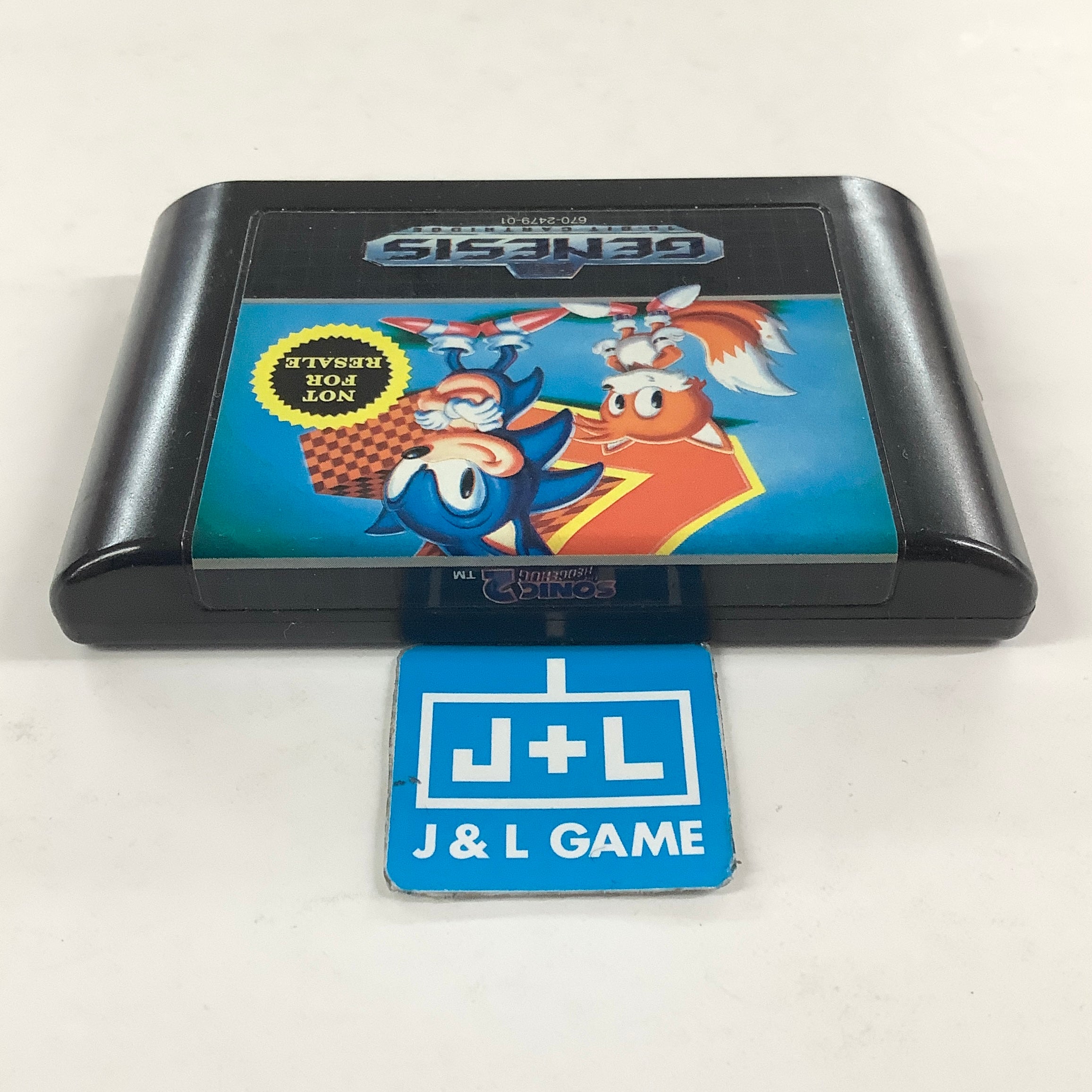 Sonic the Hedgehog 2 (Not For ReSale) - (SG) SEGA Genesis [Pre-Owned] Video Games Sega