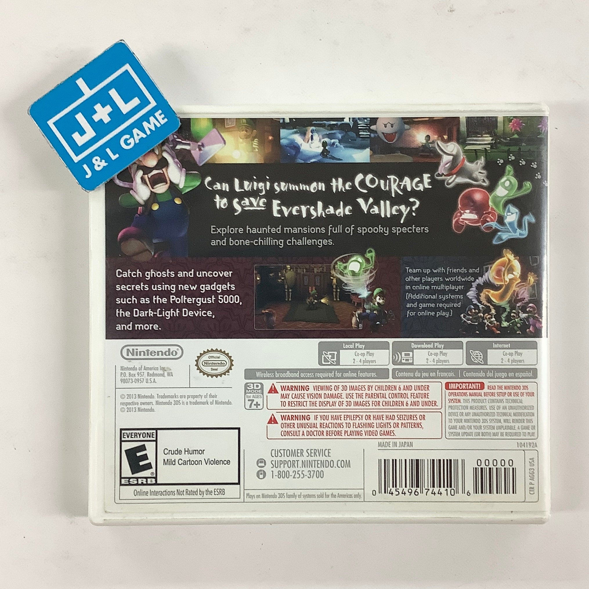 Luigi's Mansion: Dark Moon (Nintendo Selects) - Nintendo 3DS [Pre-Owned]