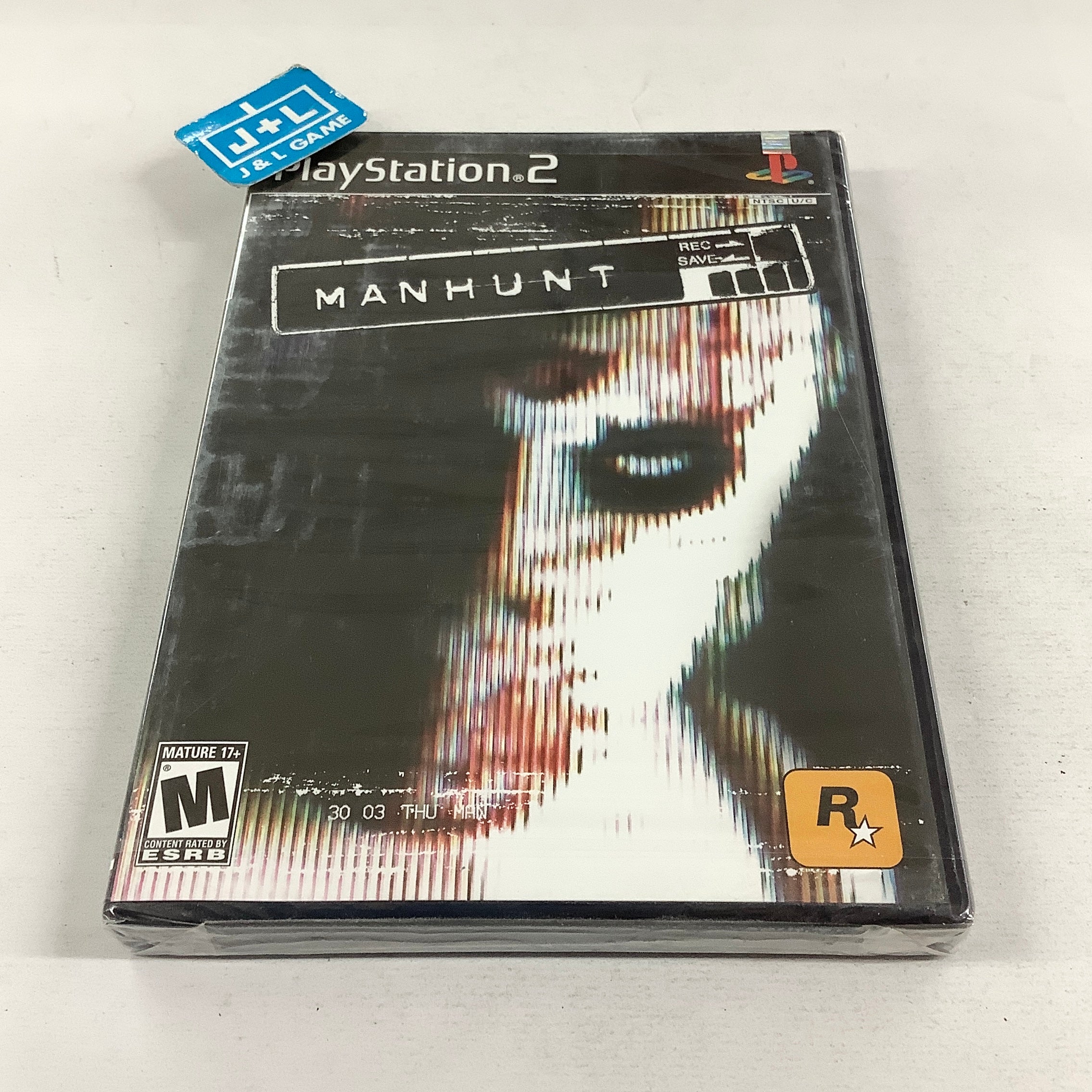 Manhunt - (PS2) PlayStation 2 Video Games Rockstar Games