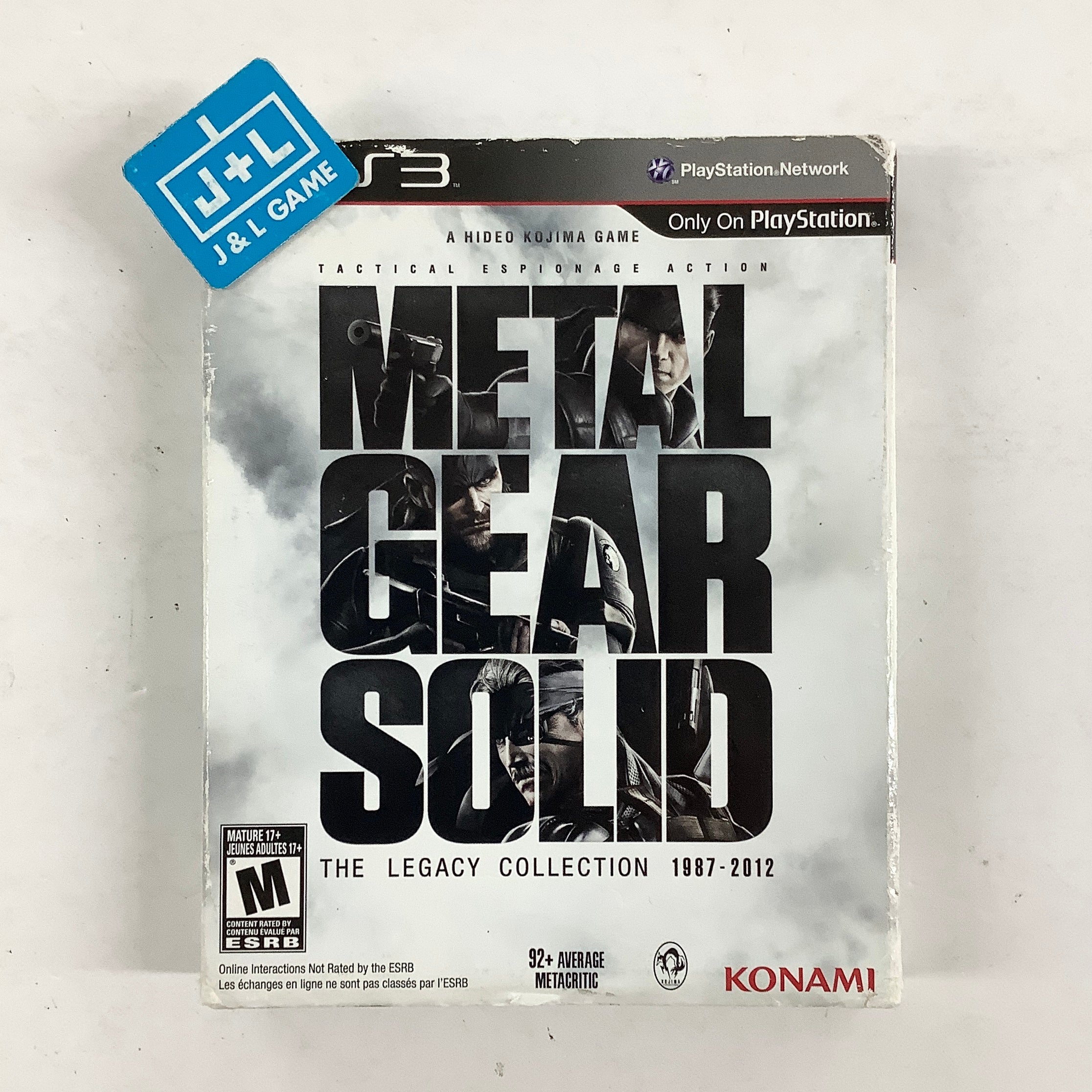 Metal Gear Solid: The Legacy Collection - (PS3) PlayStation 3 [Pre-Owned] Video Games Konami
