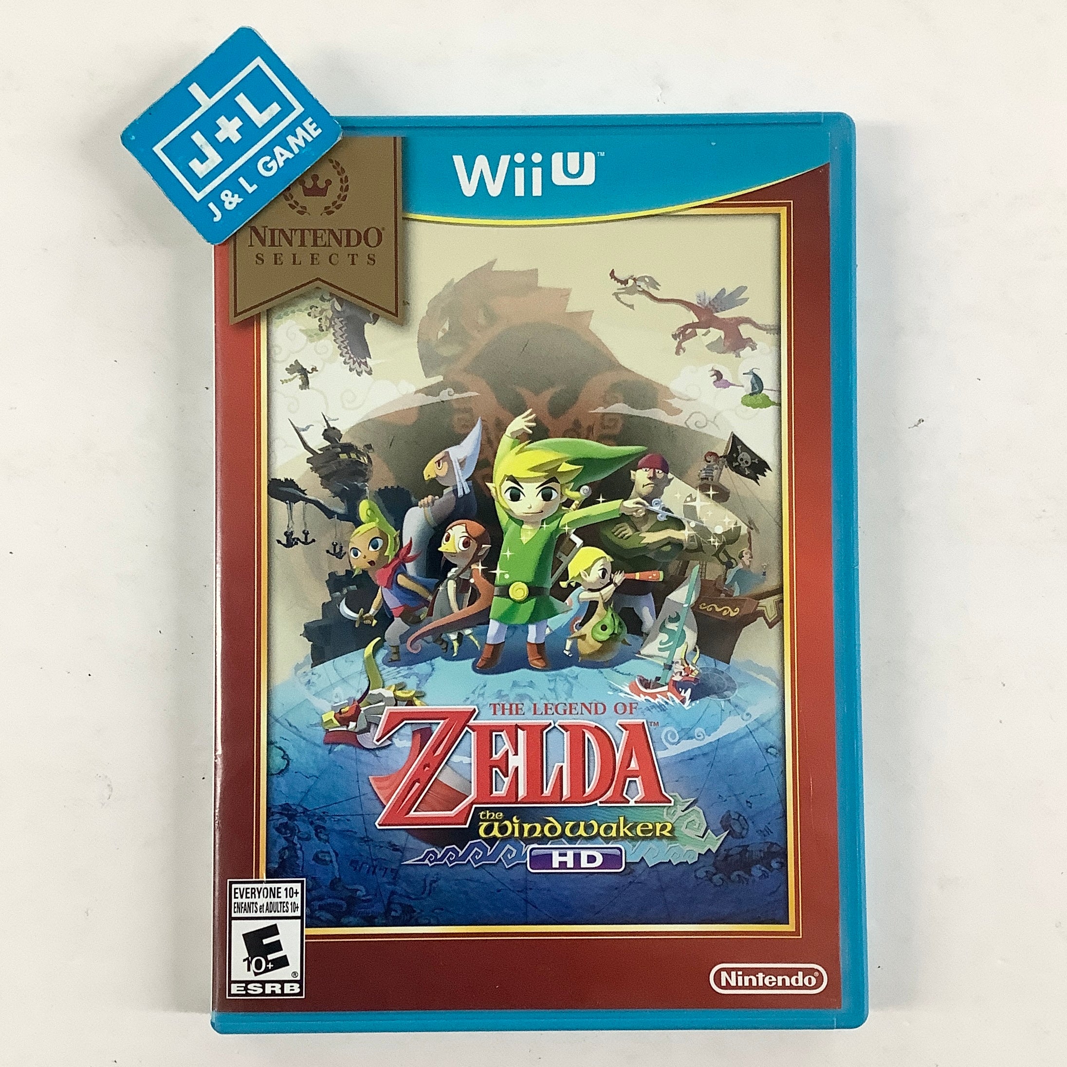 The Legend of Zelda: The Wind Waker HD (Nintendo Selects) - Nintendo Wii U [Pre-Owned] Video Games Nintendo