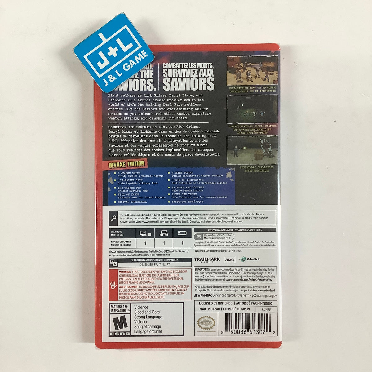 The Walking Dead: Streets of Survival Deluxe Edition - (NS2) Nintendo Switch 2