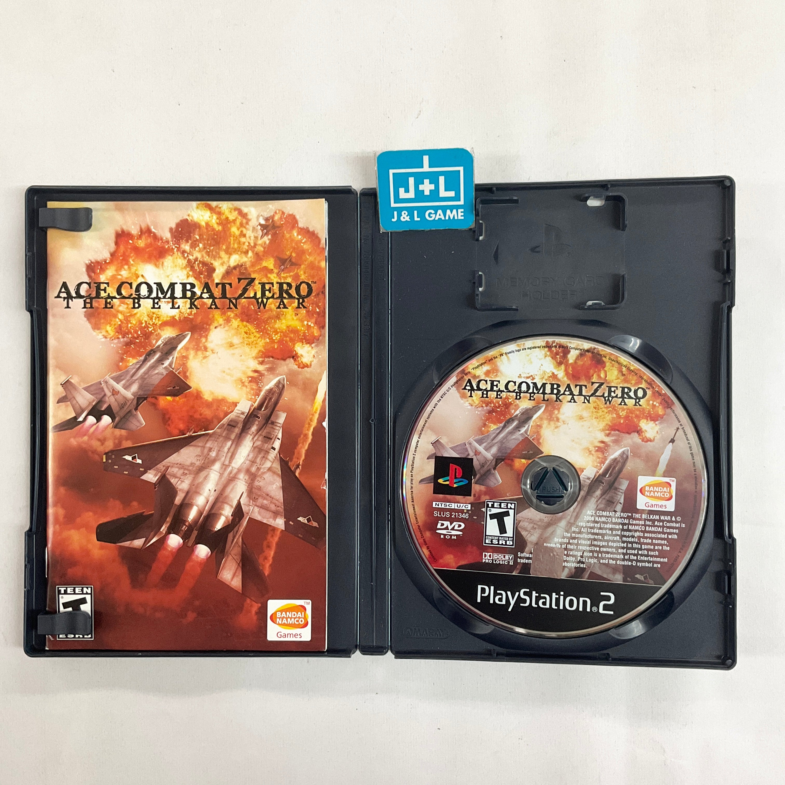 Ace Combat Zero: The Belkan War - (PS2) PlayStation 2 [Pre-Owned] Video Games Namco