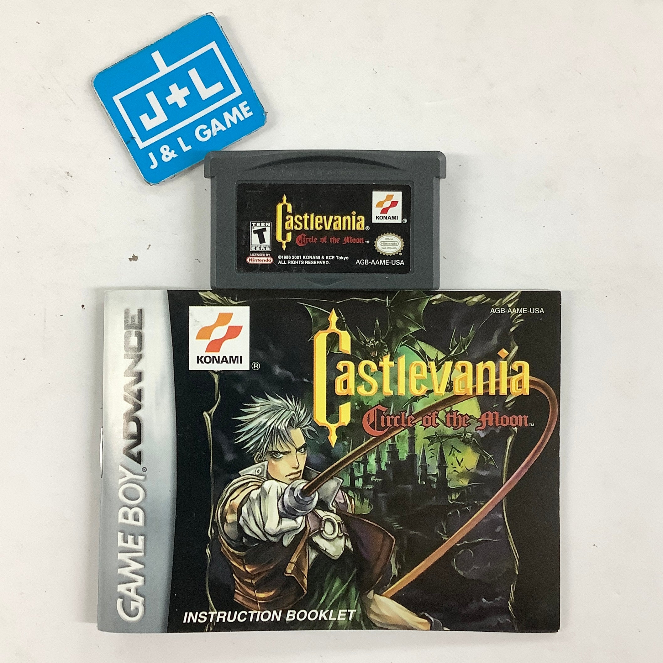 Castlevania: Circle of the Moon - (GBA) Game Boy Advance [Pre-Owned] Video Games Konami