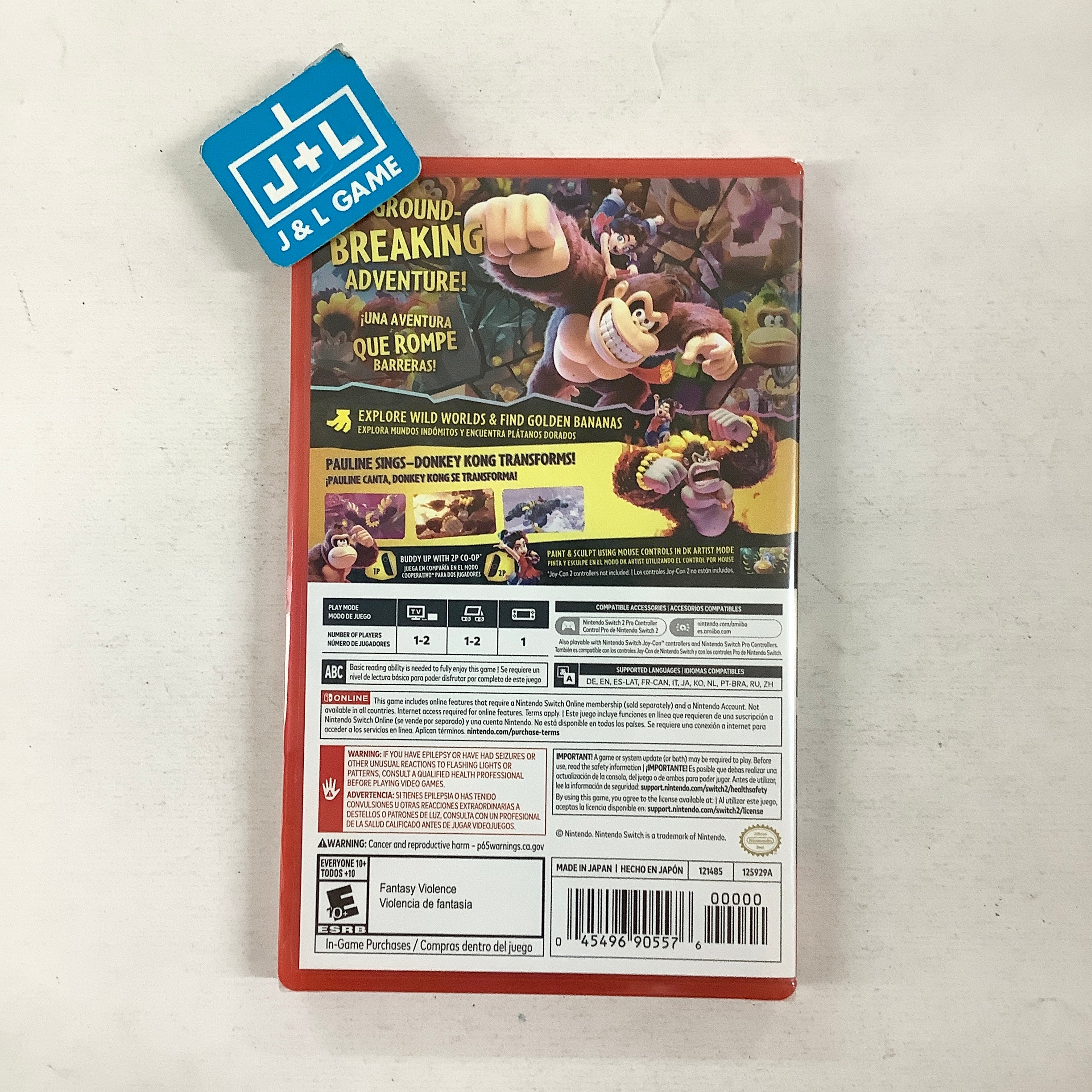 Donkey Kong Bananza - (NS2) Nintendo Switch 2 Video Games Nintendo