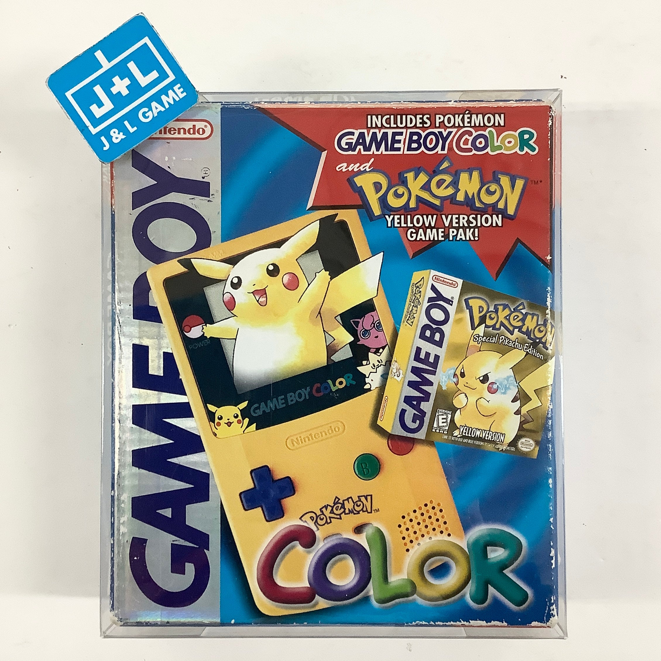 Nintendo Game Boy Color Console (Pokemon Yellow) - (GBC) Game Boy Color [Pre-Owned]