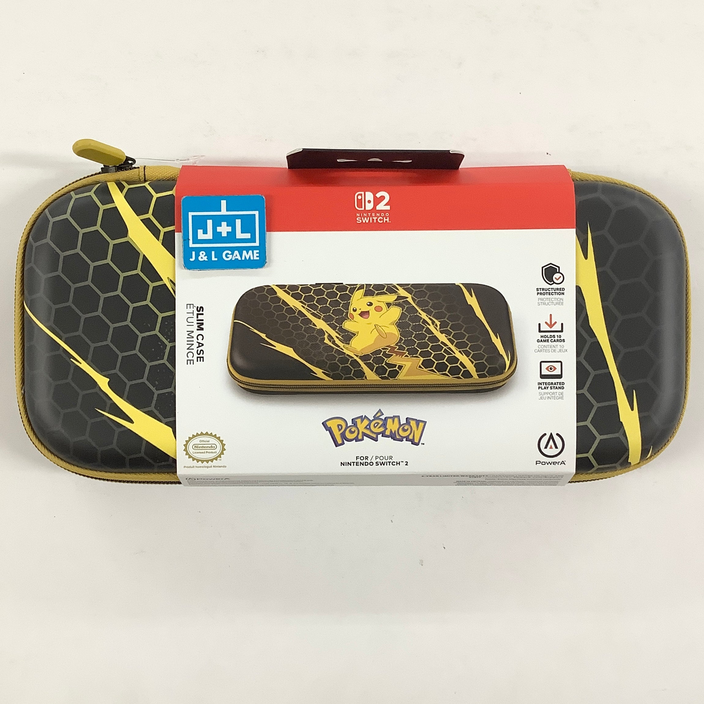 PowerA Slim Case (Pikachu Storm) - (NS2) Nintendo Switch 2
