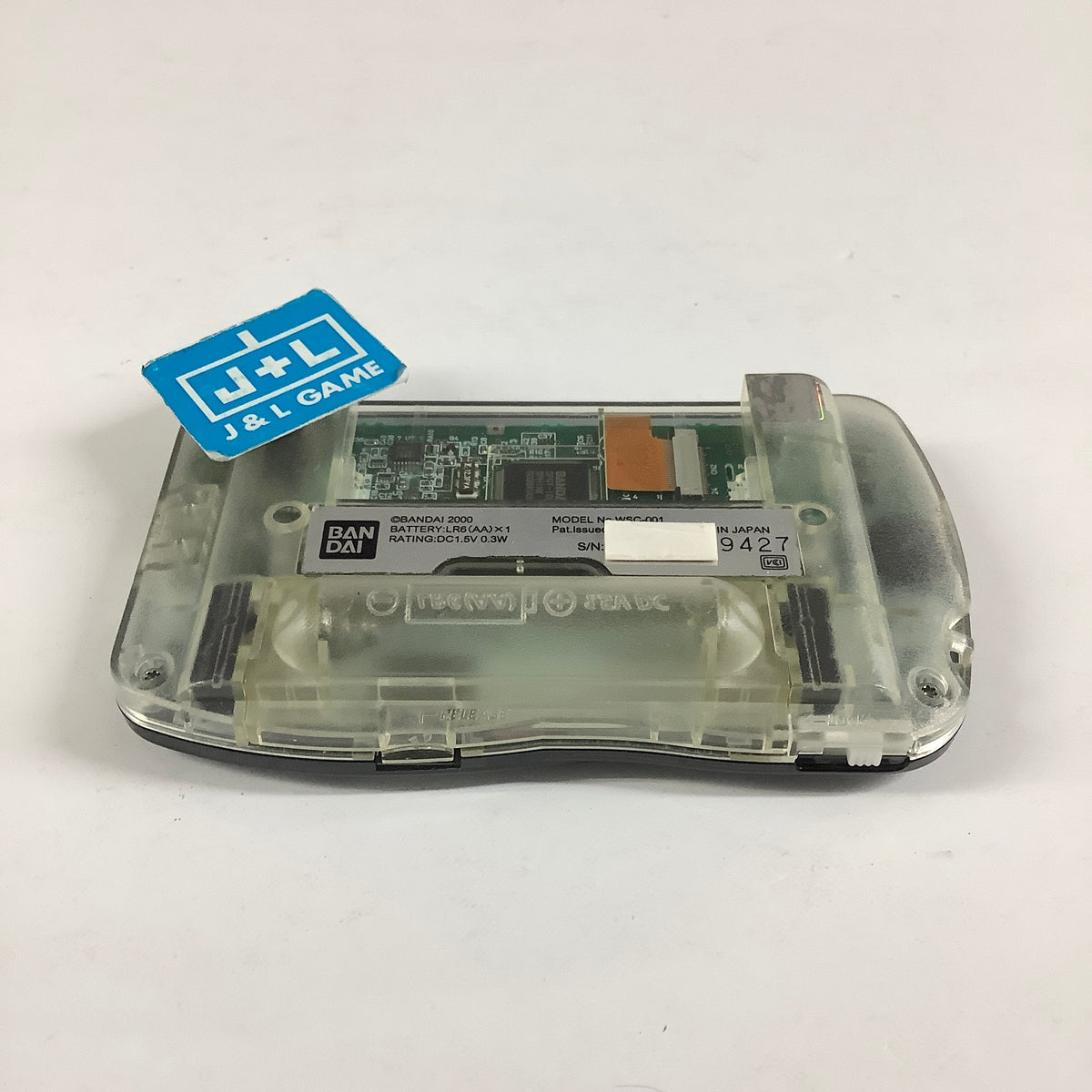 WonderSwan Color (Crystal Black) - (WSC) WonderSwan Color [Pre-Owned] (Japanese Import) Consoles Bandai