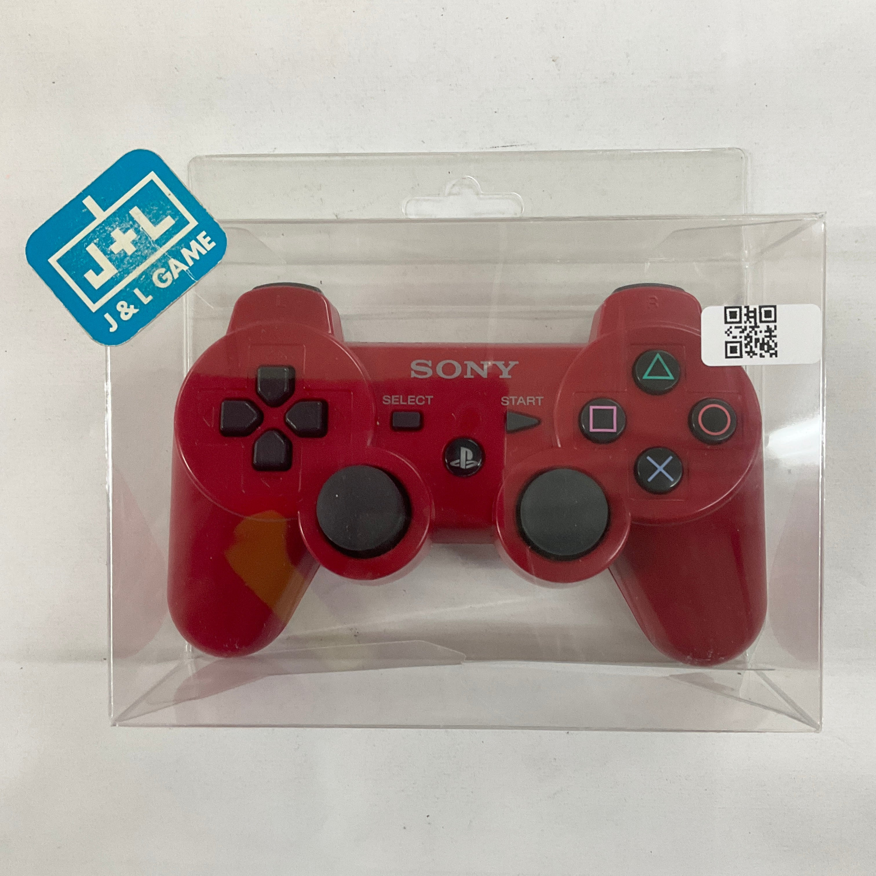 SONY PlayStation 3 DualShock Wireless Controller (Red) - (PS3) PlayStation 3 [Pre-Owned] Accessories SONY   