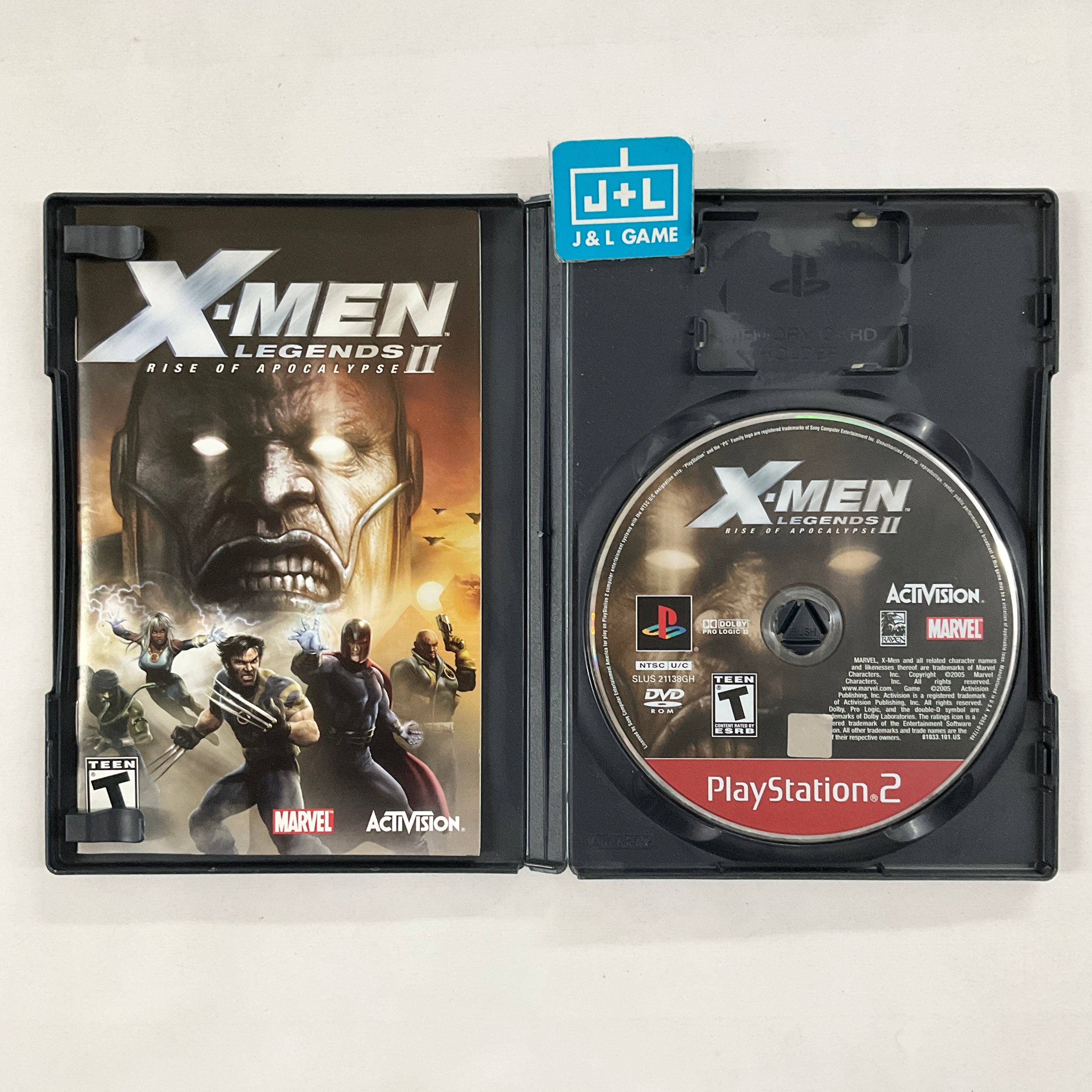 X-Men Legends II: Rise of Apocalypse (Greatest Hits) - (PS2) PlayStation 2 [Pre-Owned] Video Games Activision   
