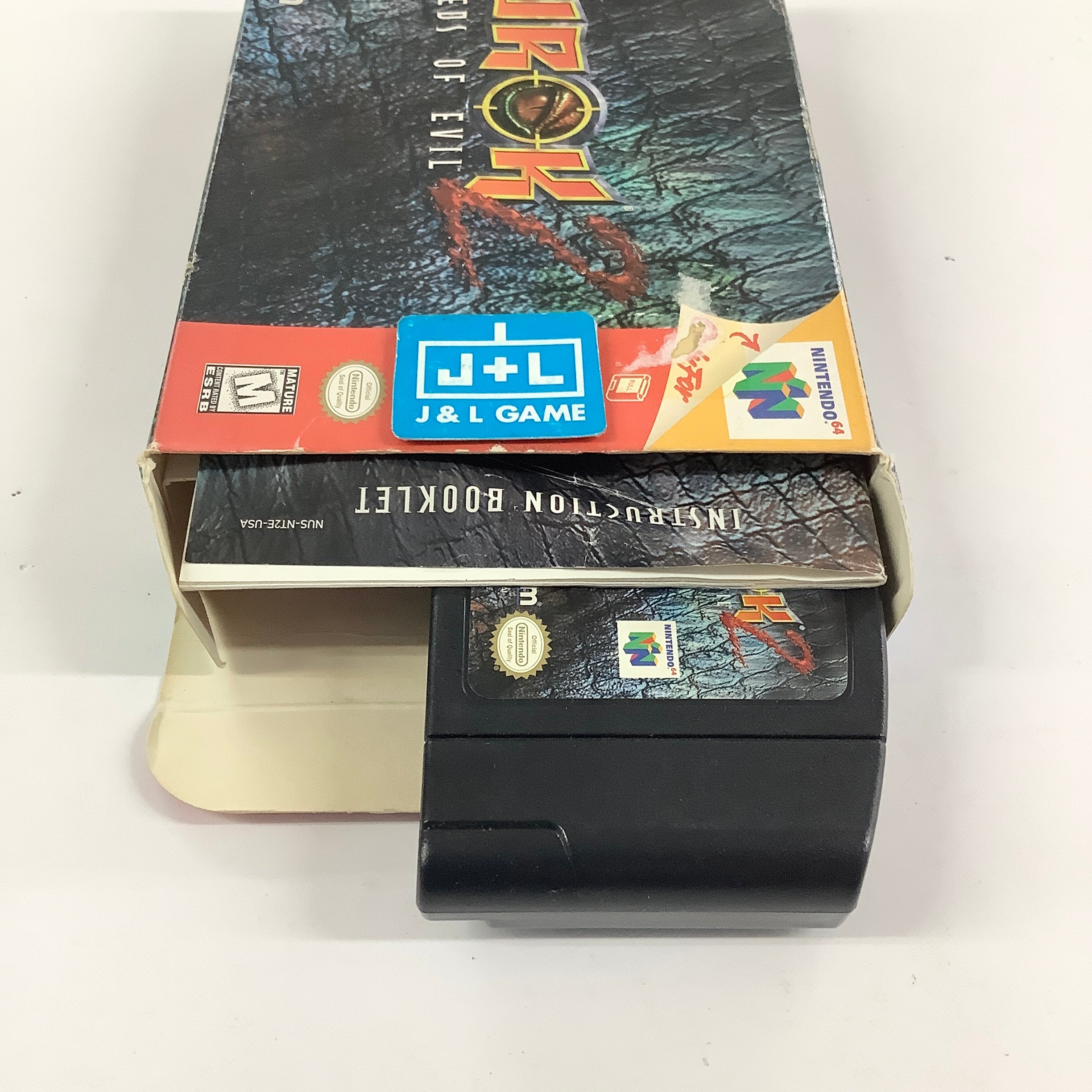 Turok 2: Seeds of Evil - (N64) Nintendo 64 [Pre-Owned] Video Games Acclaim
