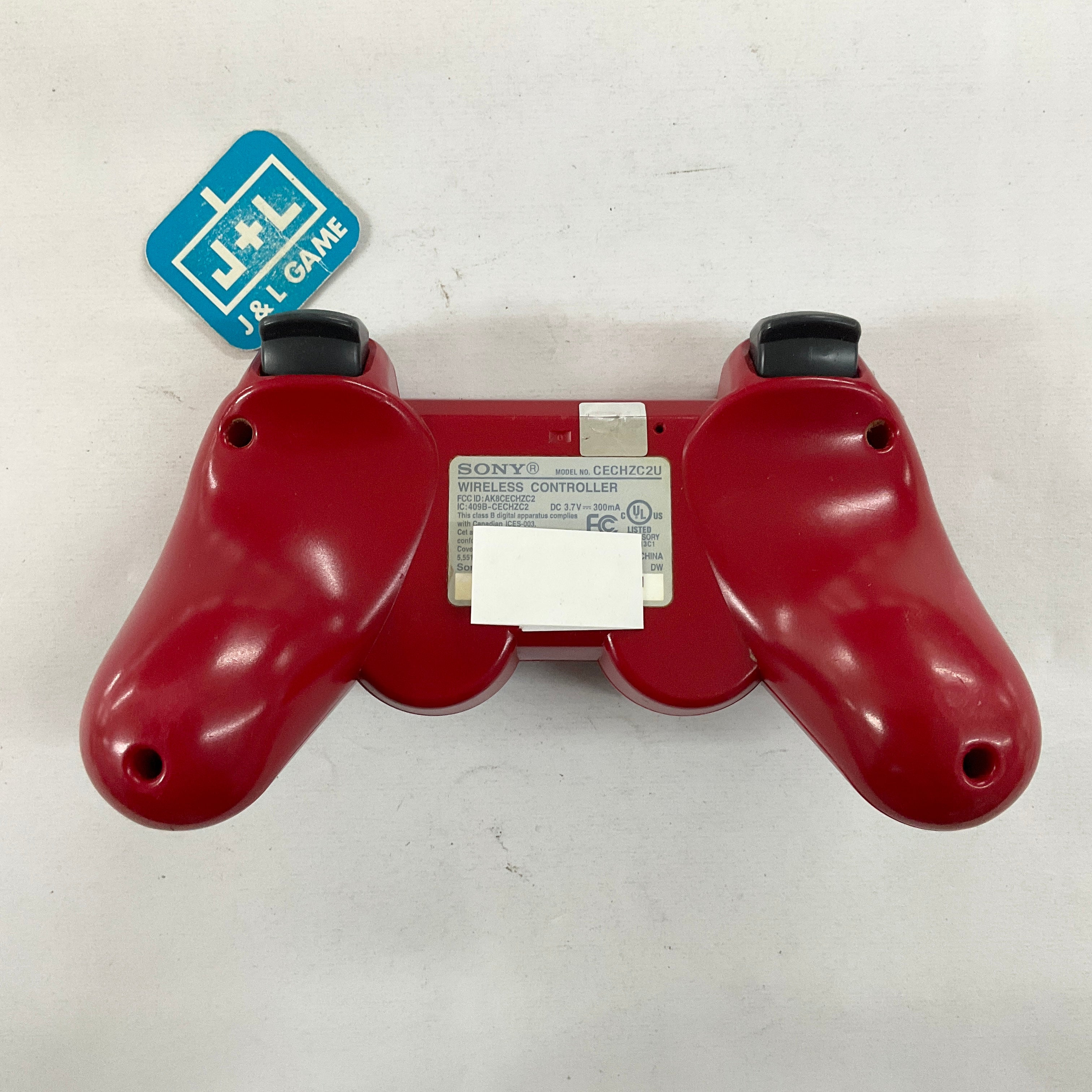 SONY PlayStation 3 DualShock Wireless Controller (Red) - (PS3) PlayStation 3 [Pre-Owned] Accessories SONY   