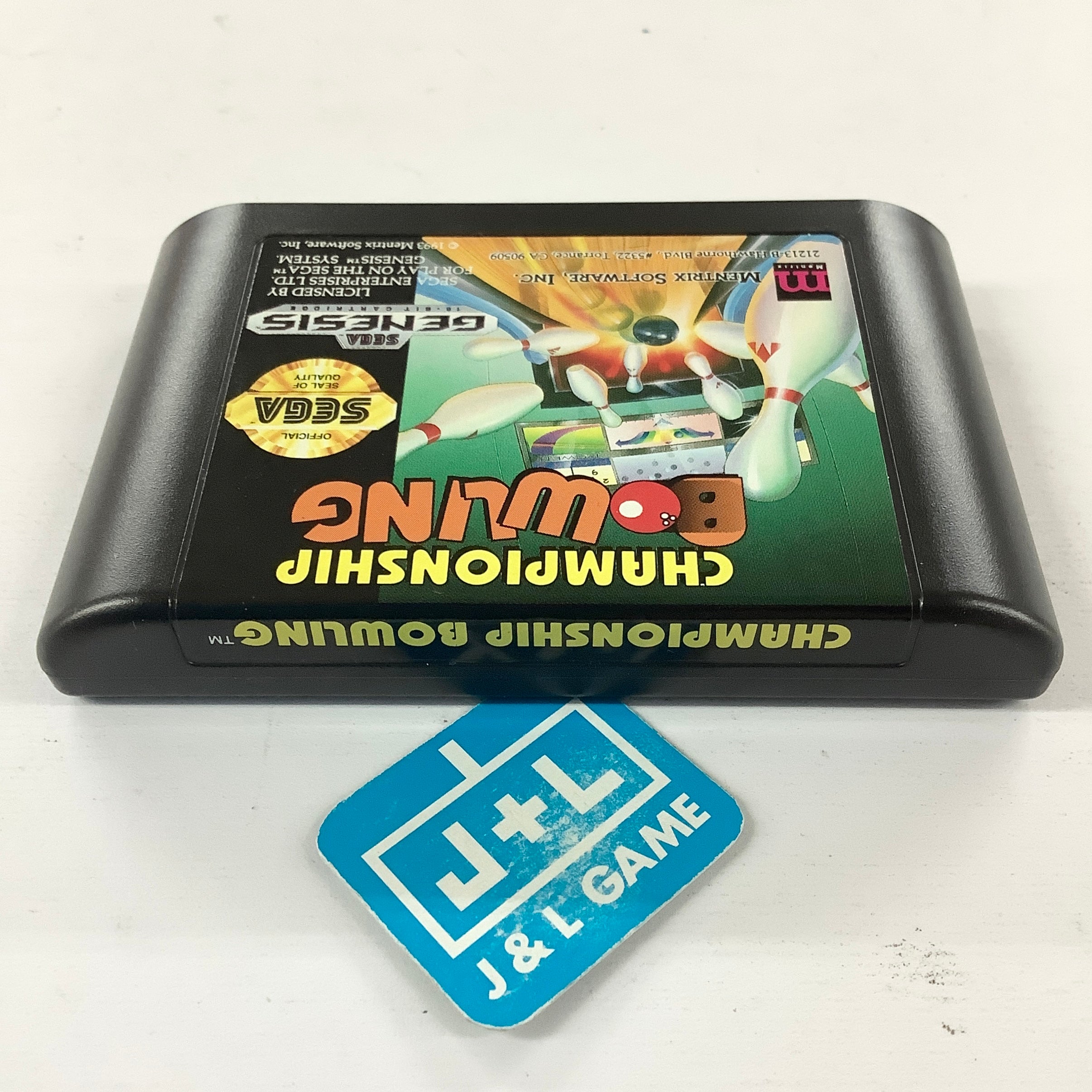 Championship Bowling - (SG) SEGA Genesis [Pre-Owned] Video Games Mentrix Software, Inc.   