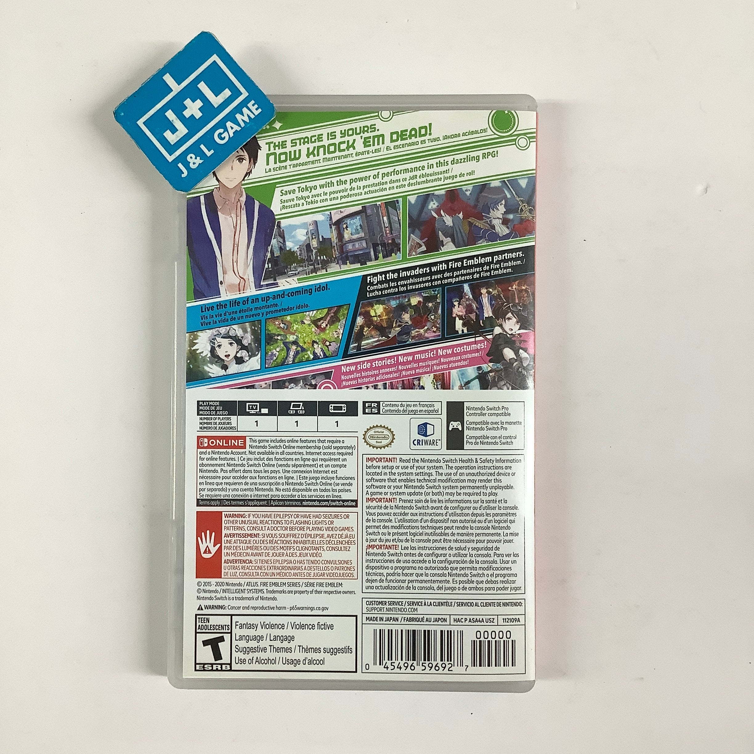 Tokyo Mirage Sessions #FE Encore - (NSW) Nintendo Switch [Pre-Owned] Video Games Nintendo