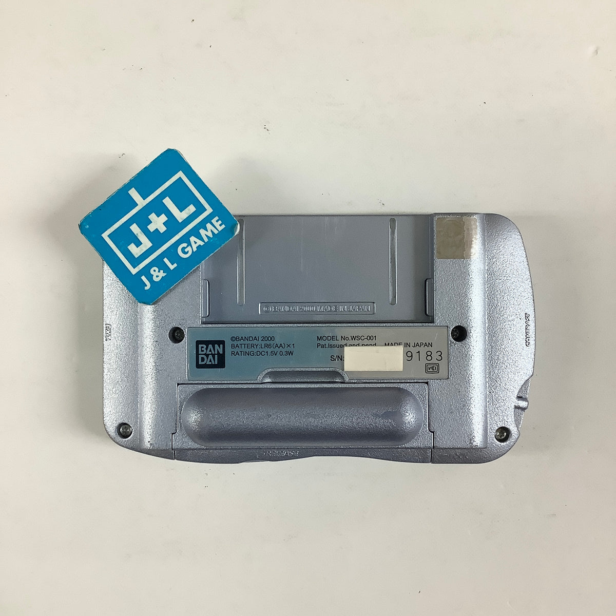 WonderSwan Color (Pearl Blue) - (WSC) WonderSwan Color [Pre-Owned] (Japanese Import) Consoles Bandai