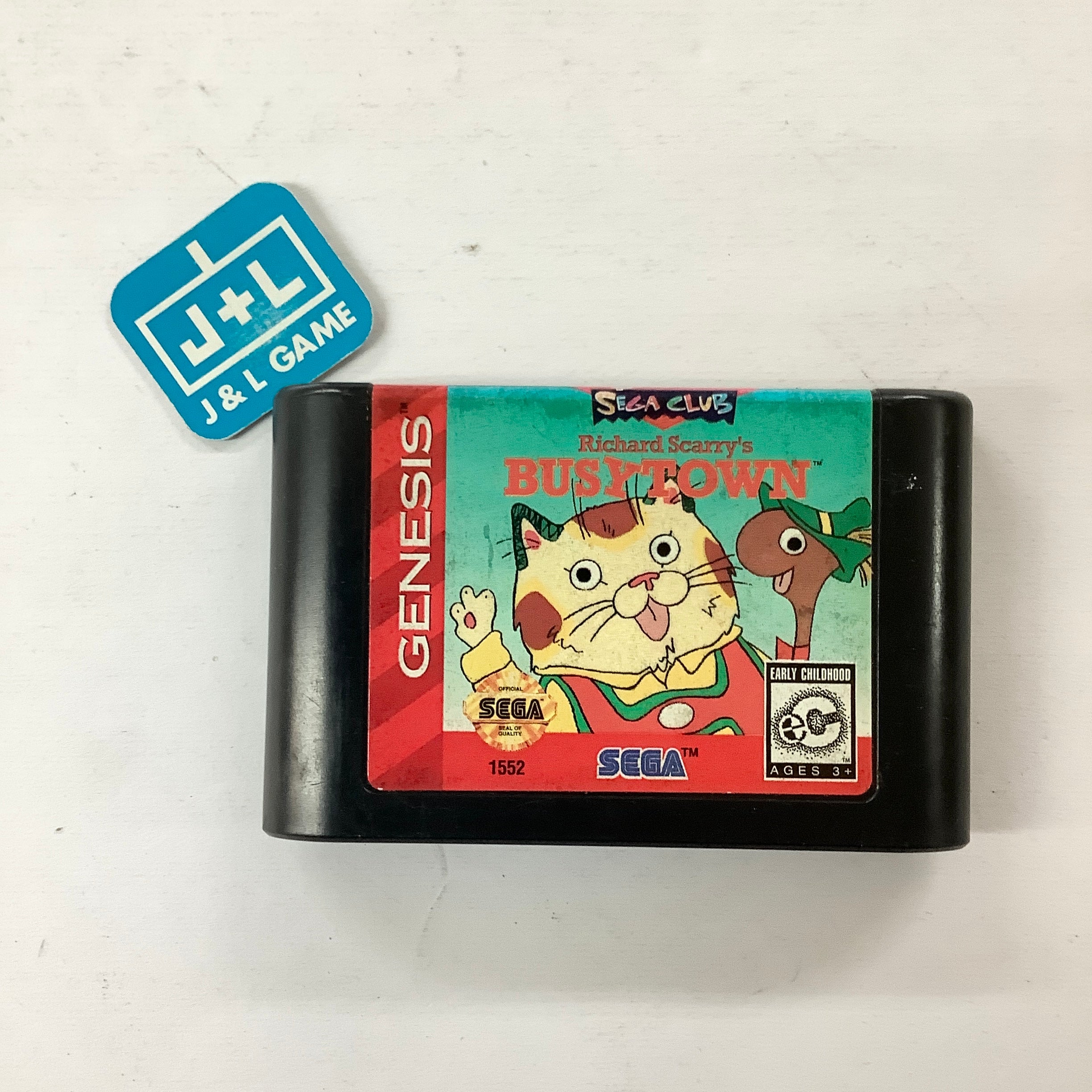 Richard Scarry's Busytown - (SG) SEGA Genesis [Pre-Owned] Video Games Sega   