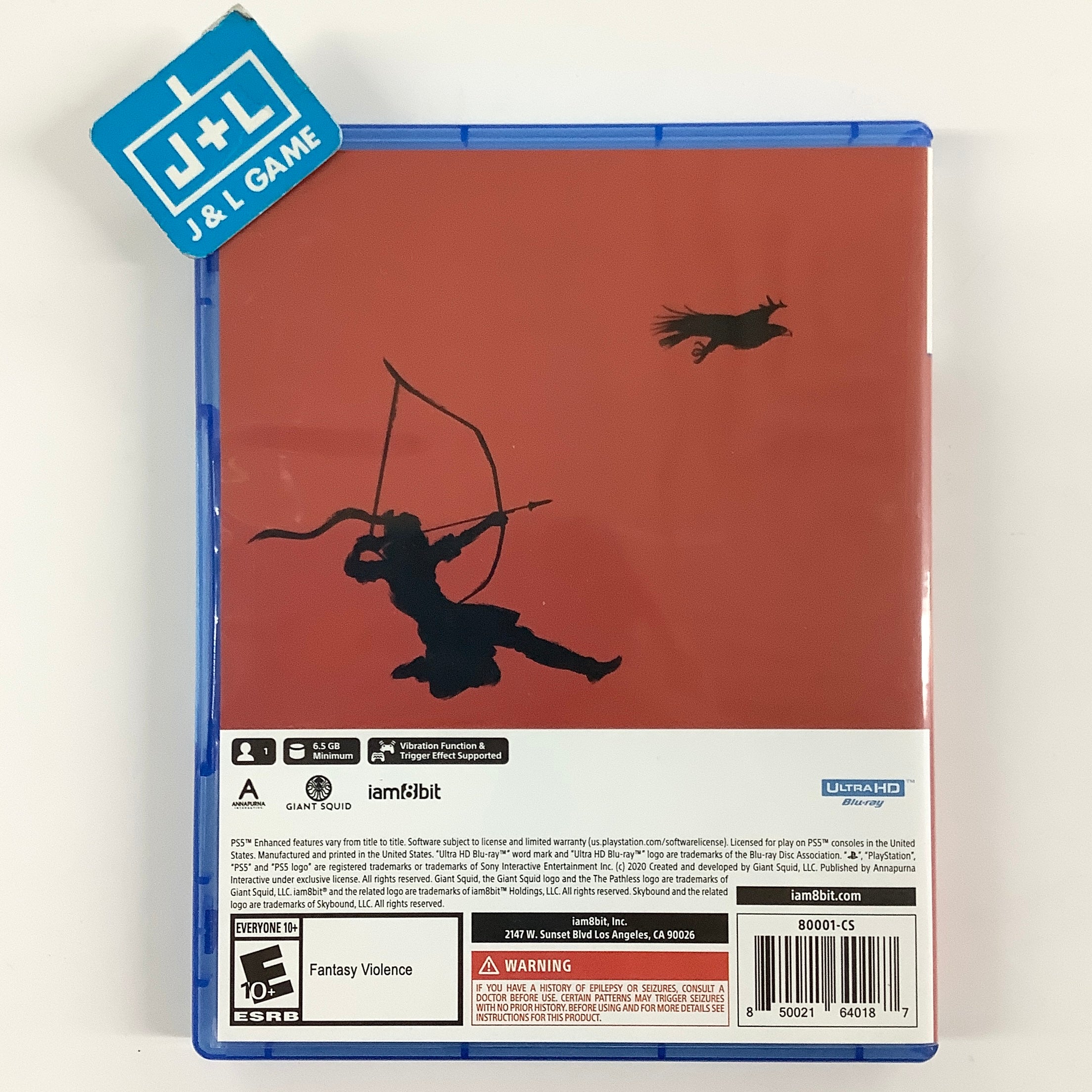 The Pathless (iam8bit Exclusive) - (PS5) PlayStation 5 [Pre-Owned] Video Games Annapurna Interactive