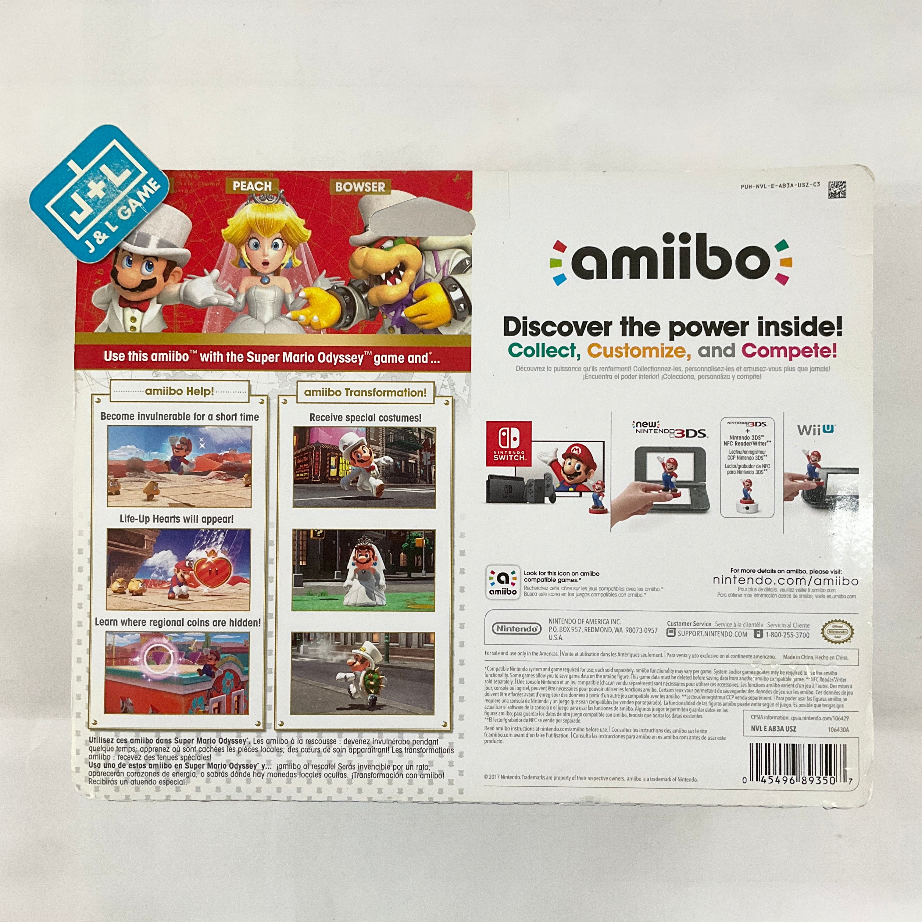 Mario & Peach & Bowser Wedding Set (Super Mario Odyssey