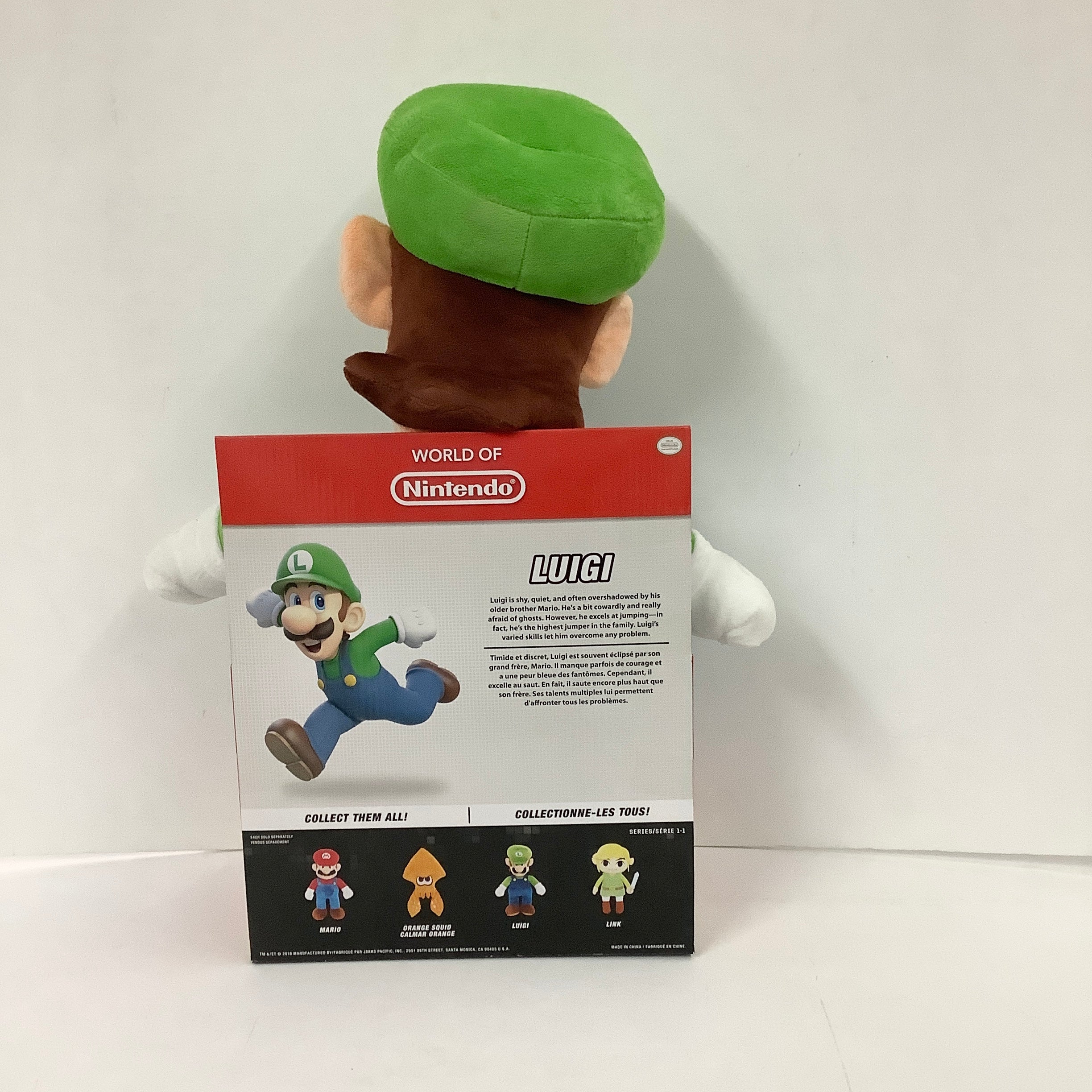 World of Nintendo Jumbo Plush (Luigi) - Toys Toy World of Nintendo   