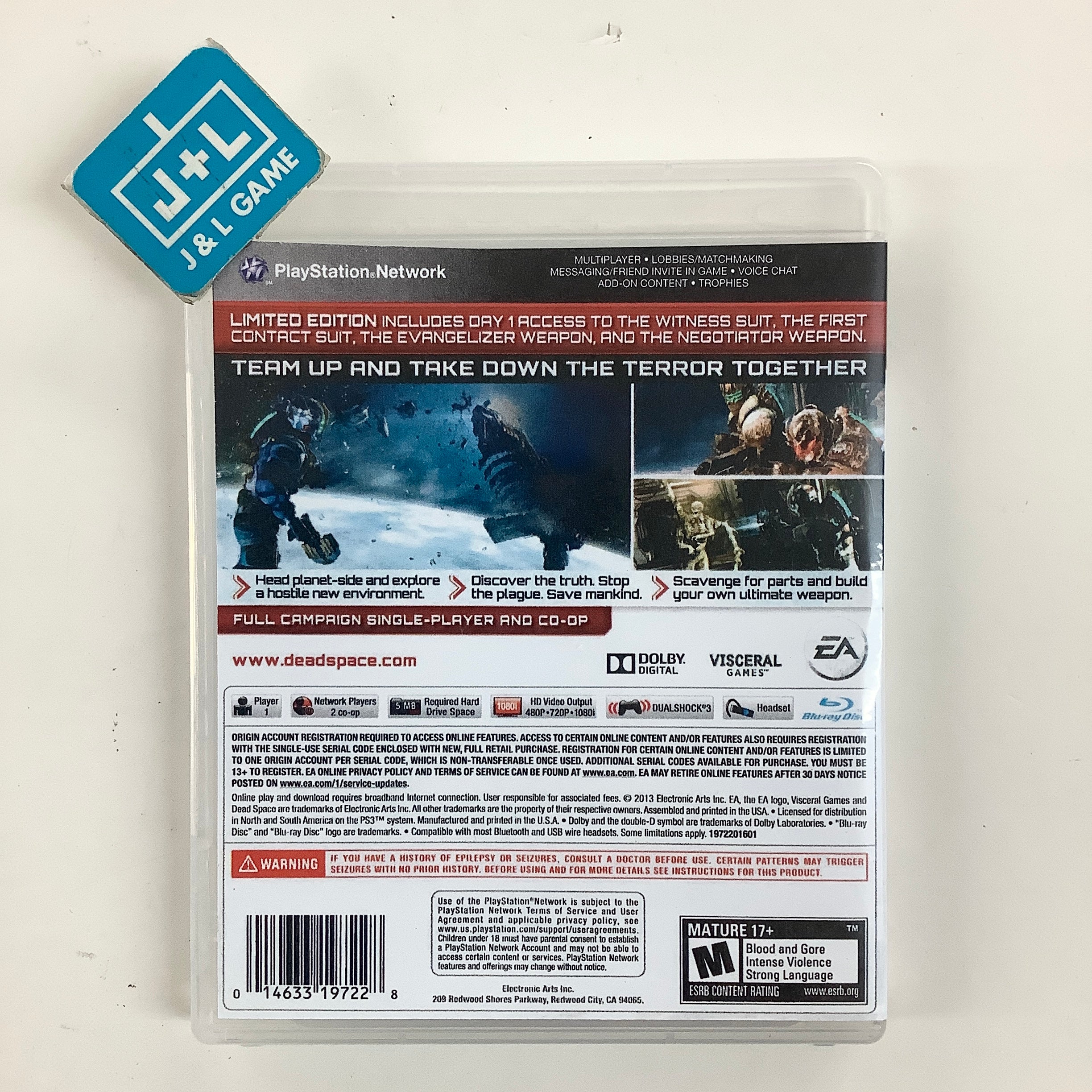Dead Space 3 (Limited Edition) - (PS3) Playstation 3 [Pre-Owned]