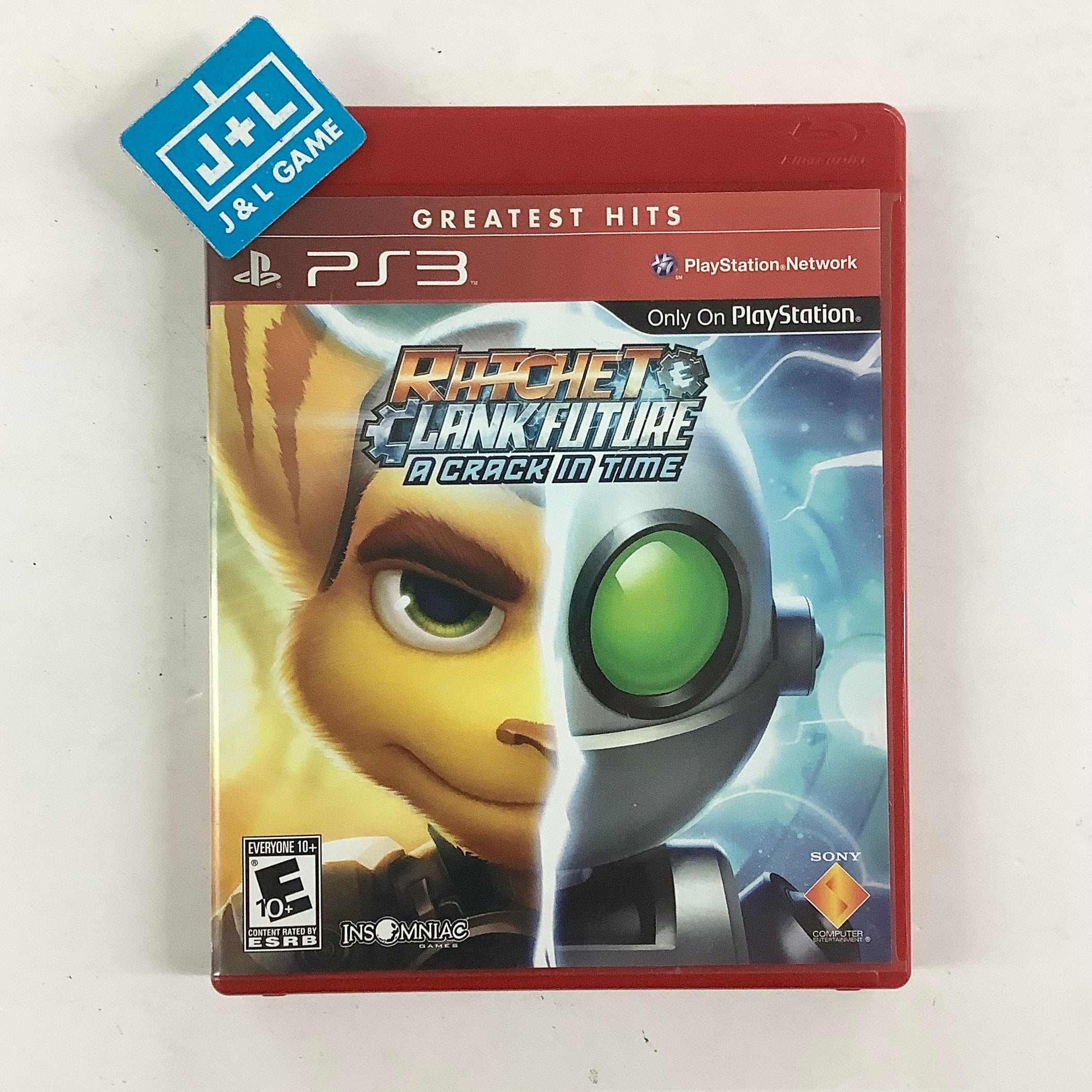 Ratchet & Clank Future: A Crack in Time (Greatest Hits) - (PS3) PlayStation 3 [Pre-Owned] Video Games SCEA