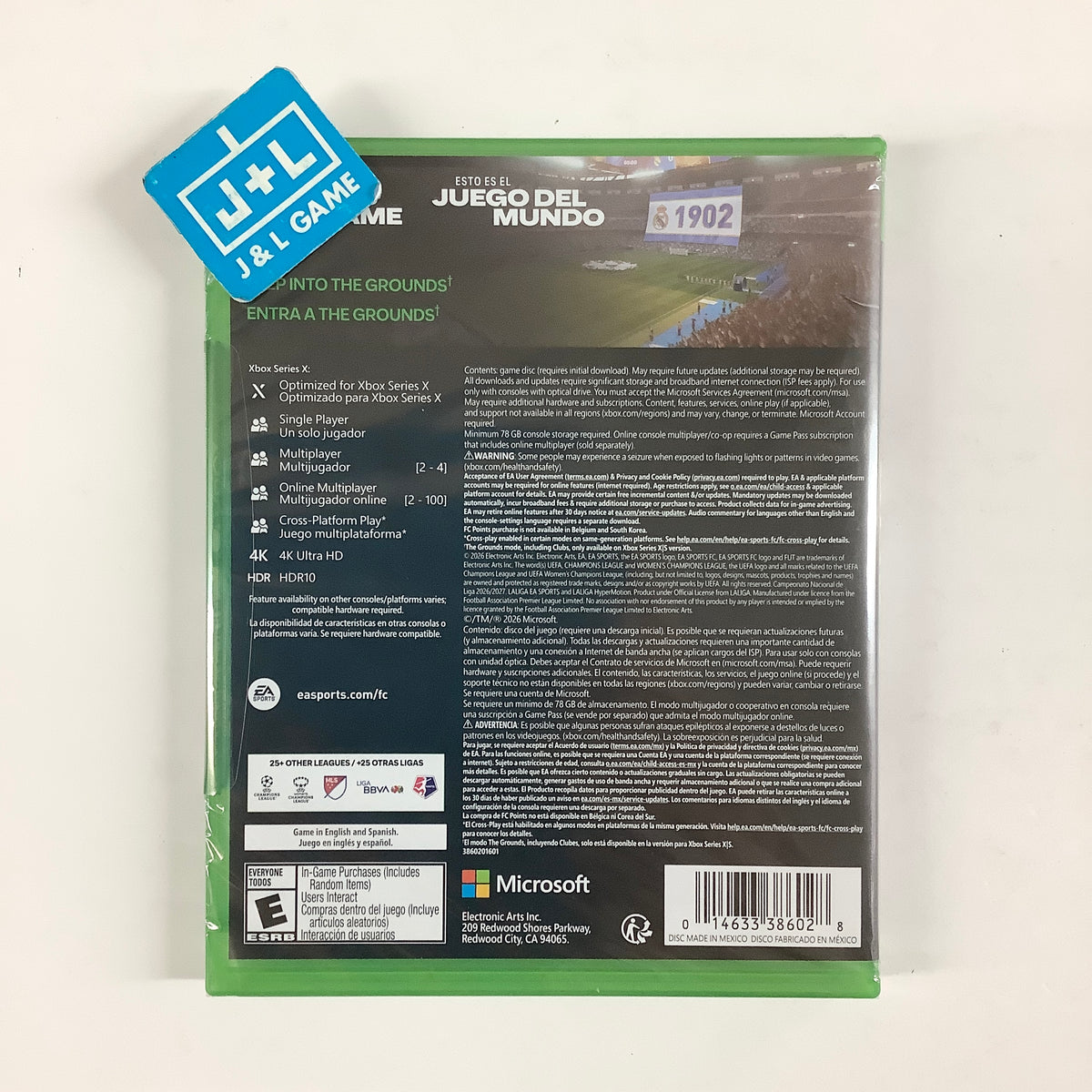 FC 27 - (XSX) Xbox Series X Video Games Electronic Arts