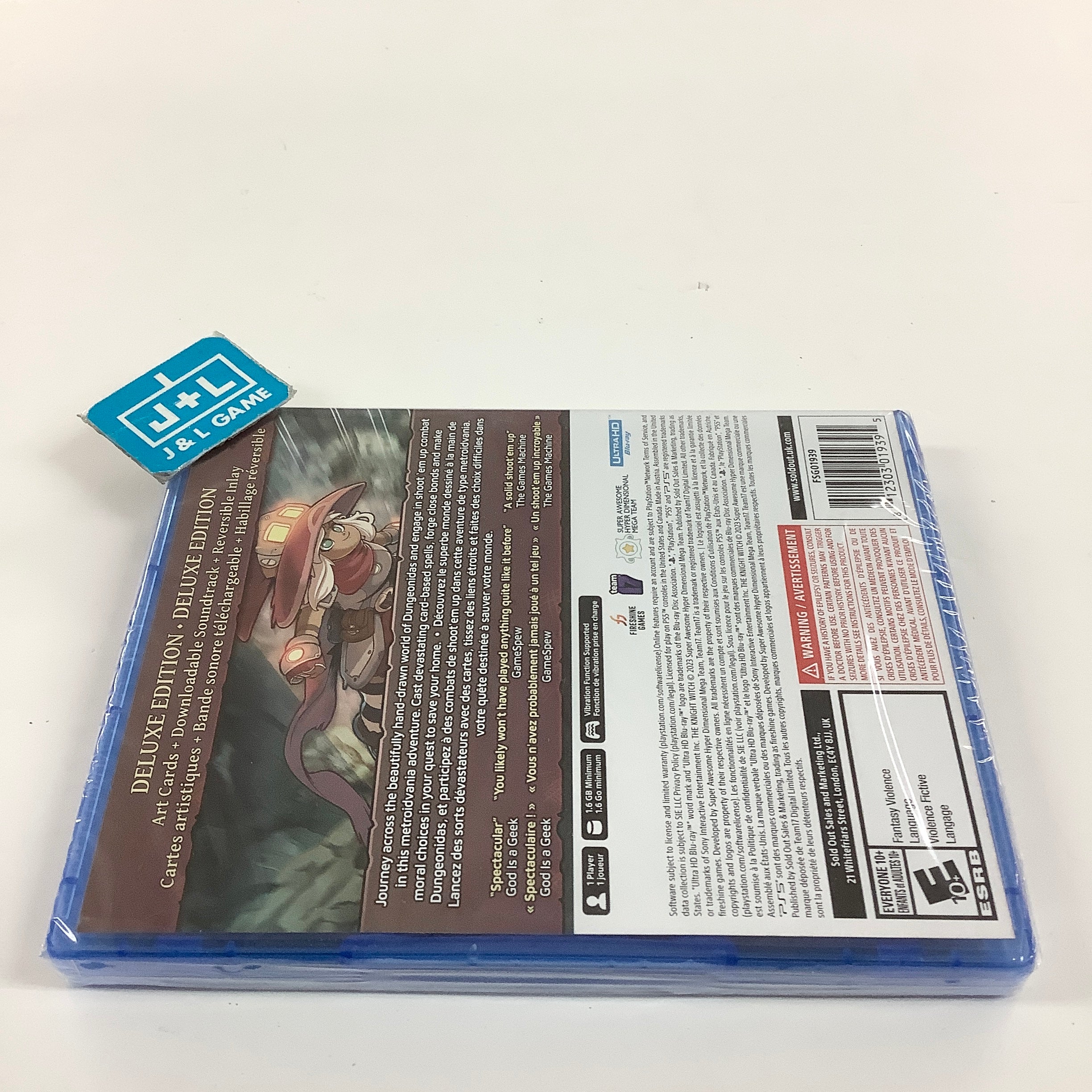 The Knight Witch: Deluxe Edition - (PS5) PlayStation 5 Video Games Team 17