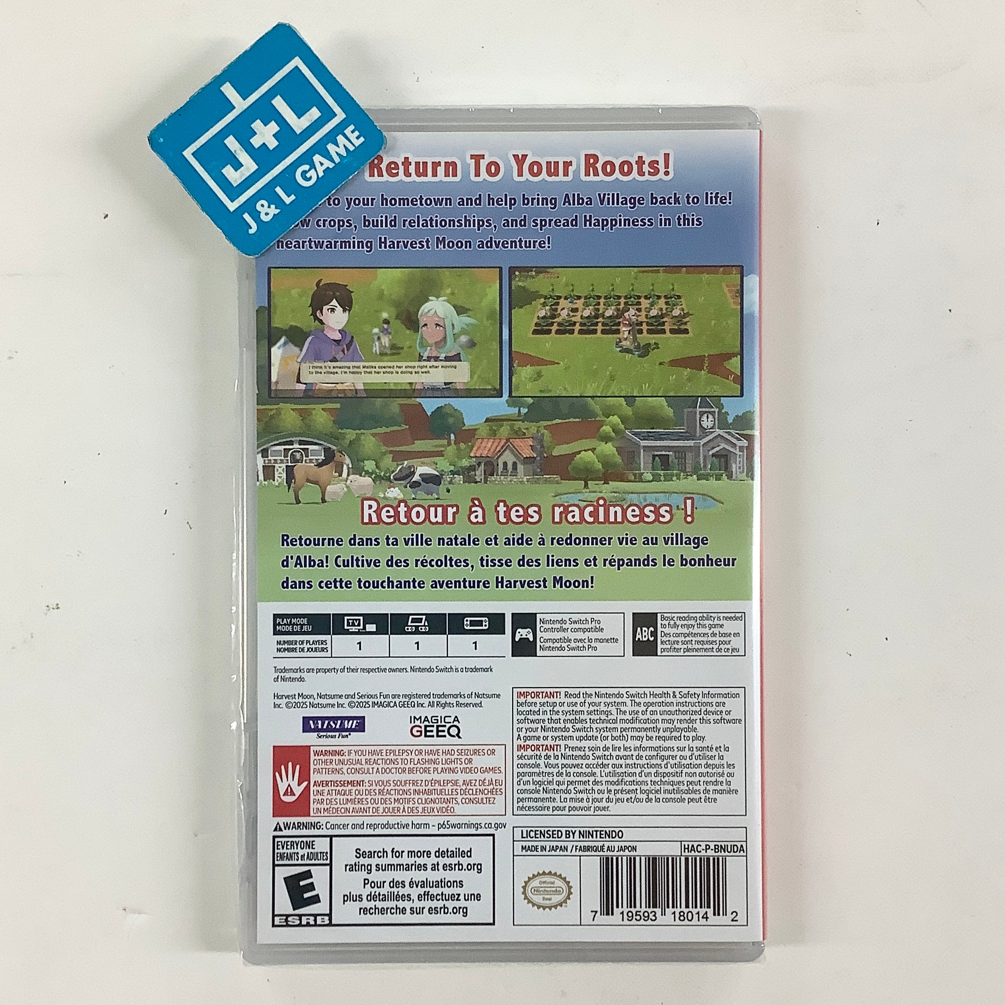 Harvest Moon: Home Sweet Home (Special Edition) - (NSW) Nintendo Switch Video Games Natsume
