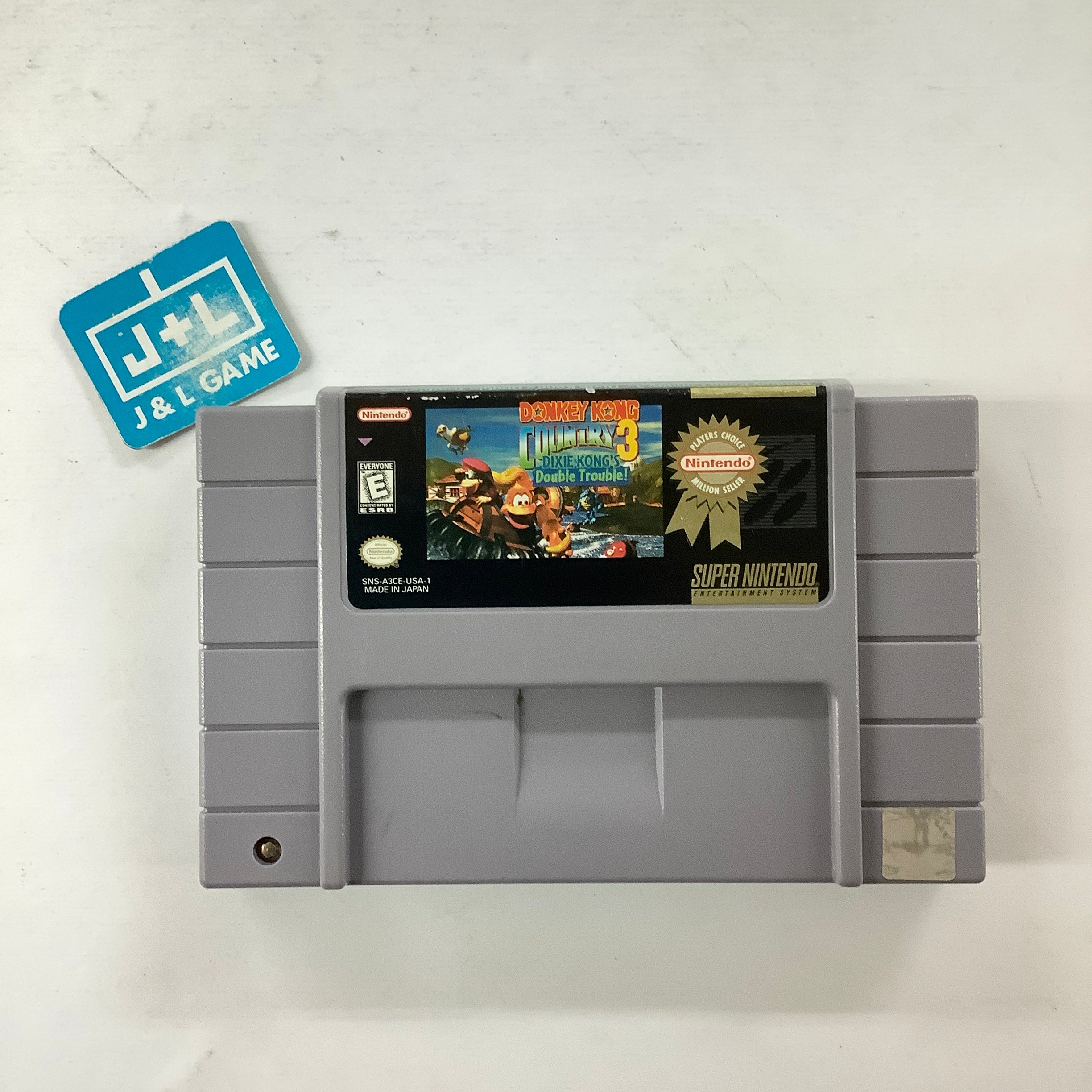 Donkey Kong Country 3: Dixie Kong's Double Trouble (Player's Choice) - (SNES) Super Nintendo [Pre-Owned] Video Games Nintendo   