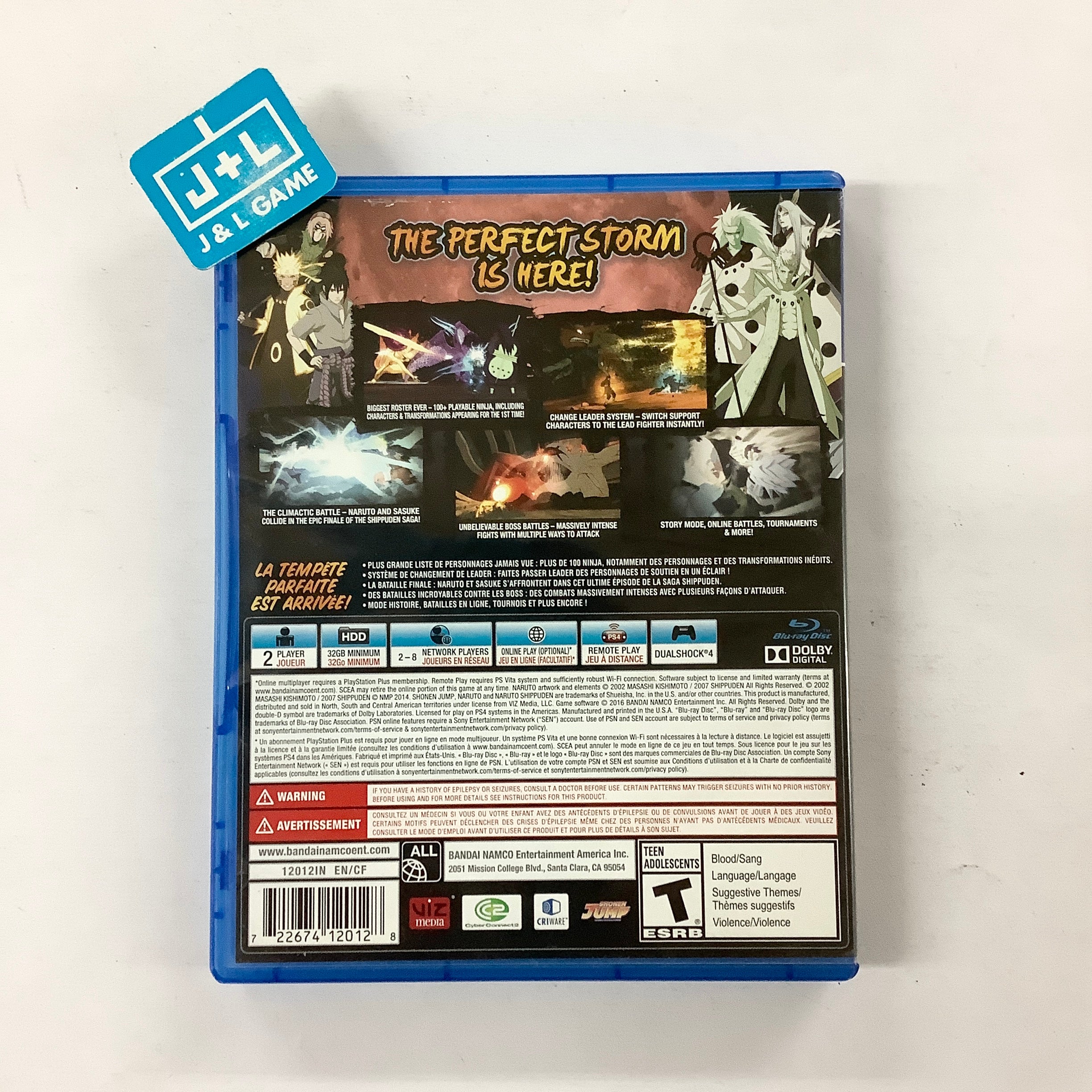 Naruto Shippuden: Ultimate Ninja Storm 4 - (PS4) PlayStation Naruto Shippuden: Ultimate Ninja Storm 4 - (PS4) PlayStation