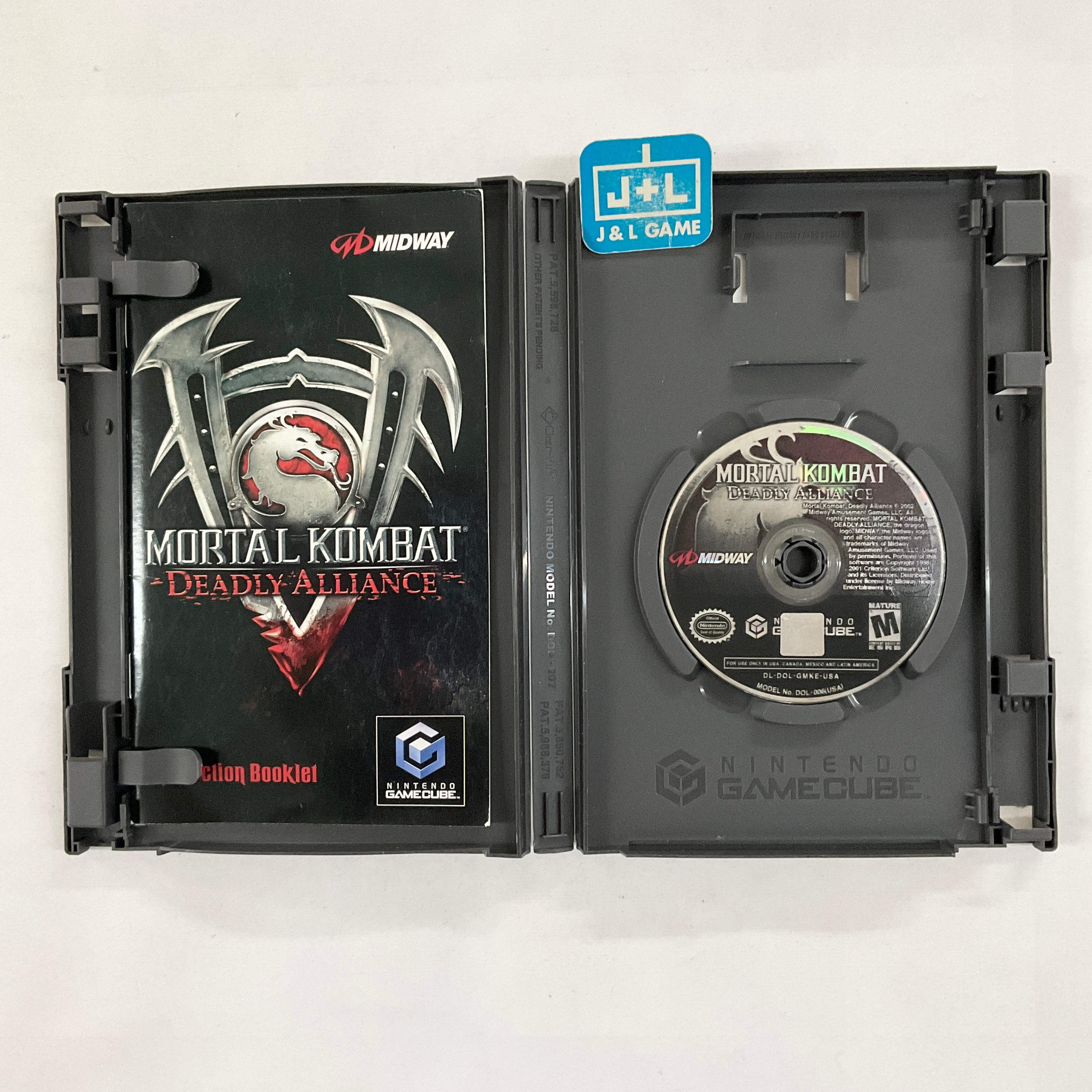 Mortal Kombat: Deadly Alliance - (GC) GameCube [Pre-Owned] Video Games Midway   