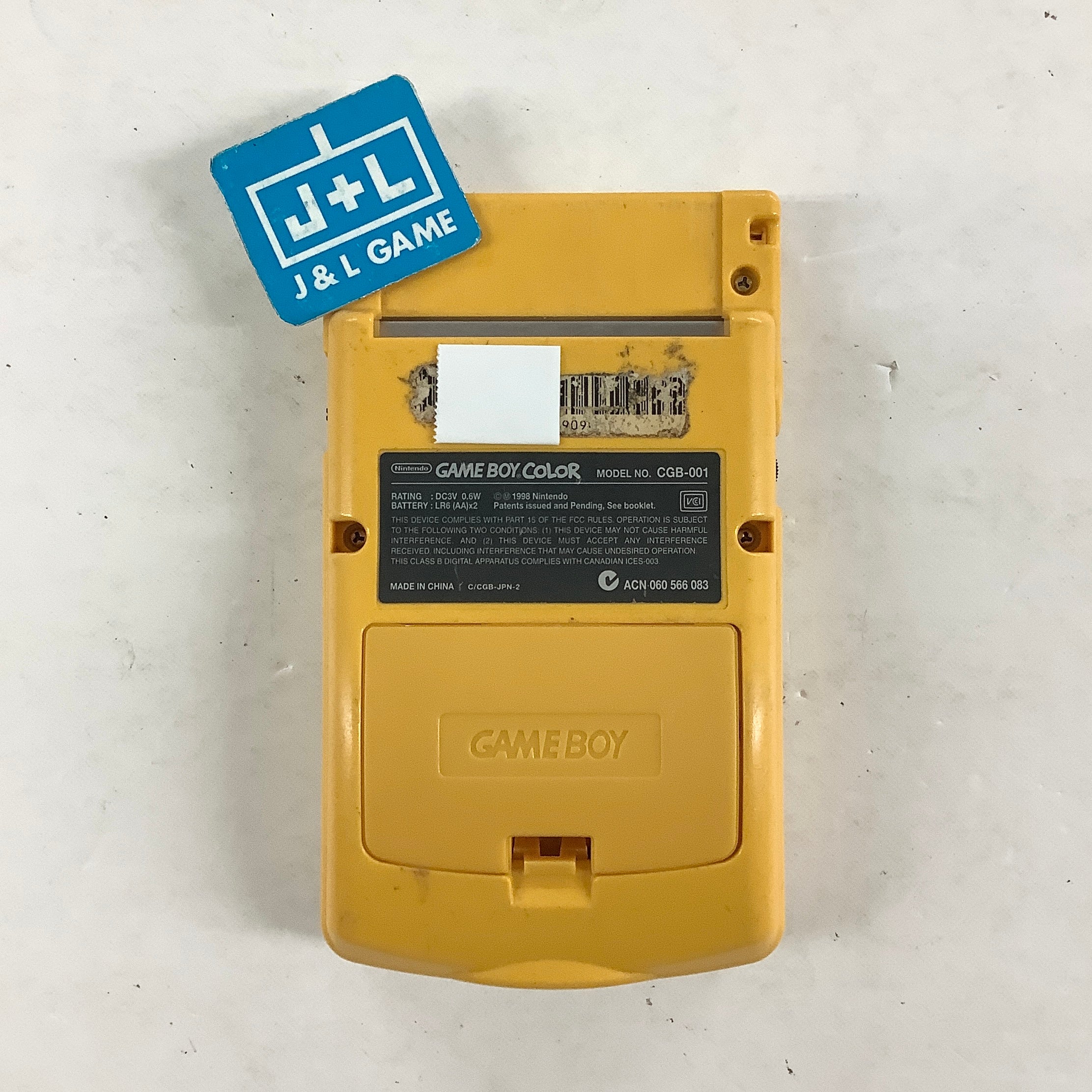 Nintendo Game Boy Color Console (Yellow) - (GBC) Game Boy Color [Pre-Owned] Consoles Nintendo