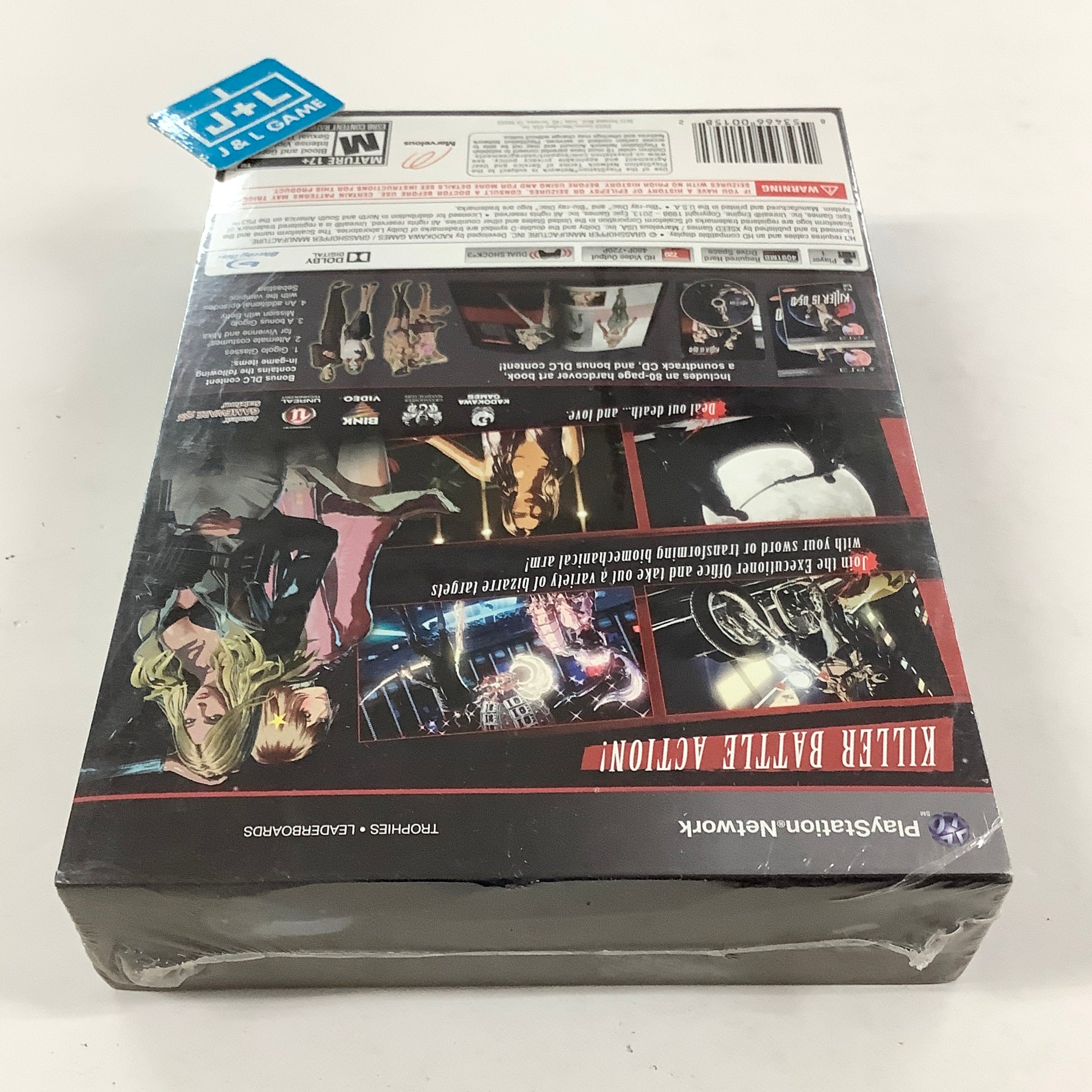 Killer Is Dead (Limited Edition) - (PS3) PlayStation 3 Video Games XSEED Games